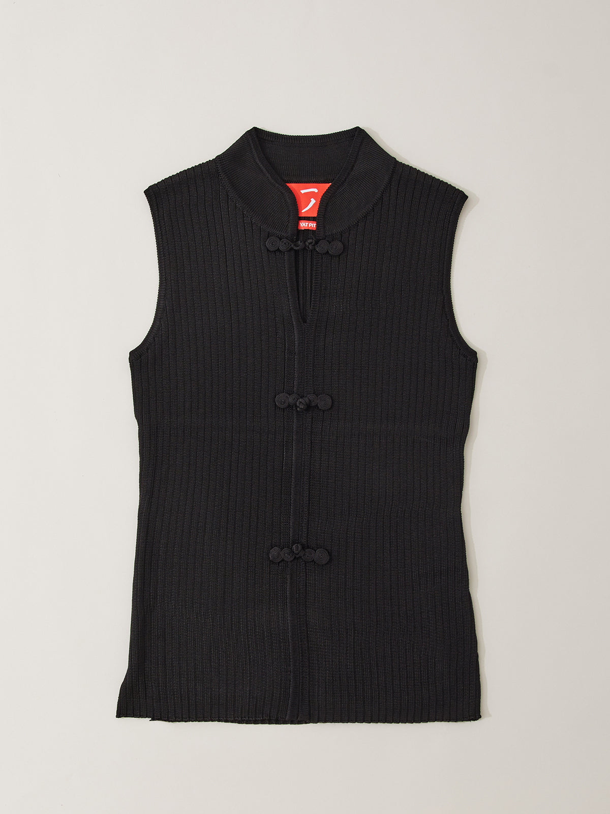 Knit Qipao Vest Top
