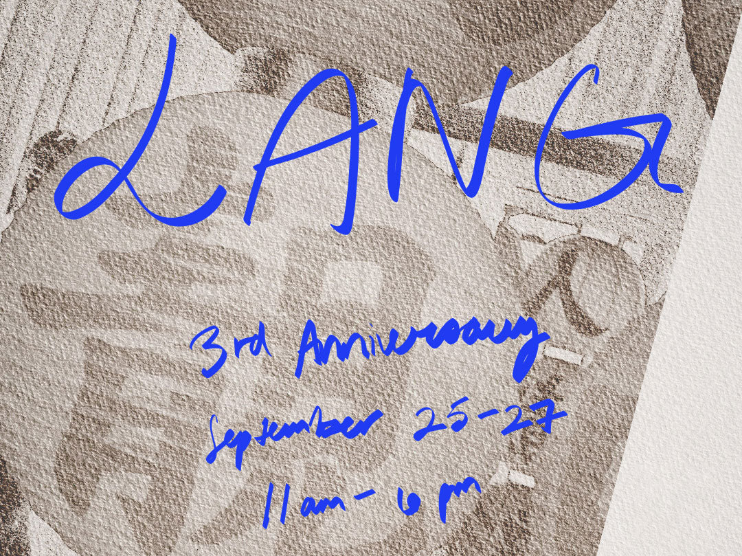 LANG’s 3rd Anniversary