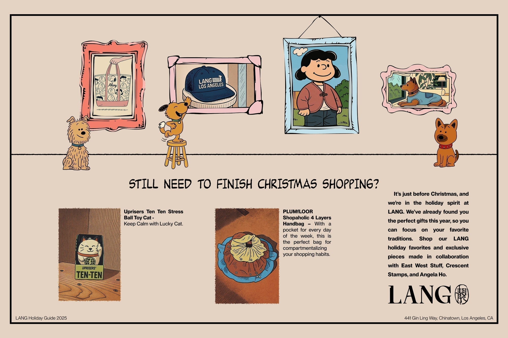 LANG Holiday Gift Guide 2025