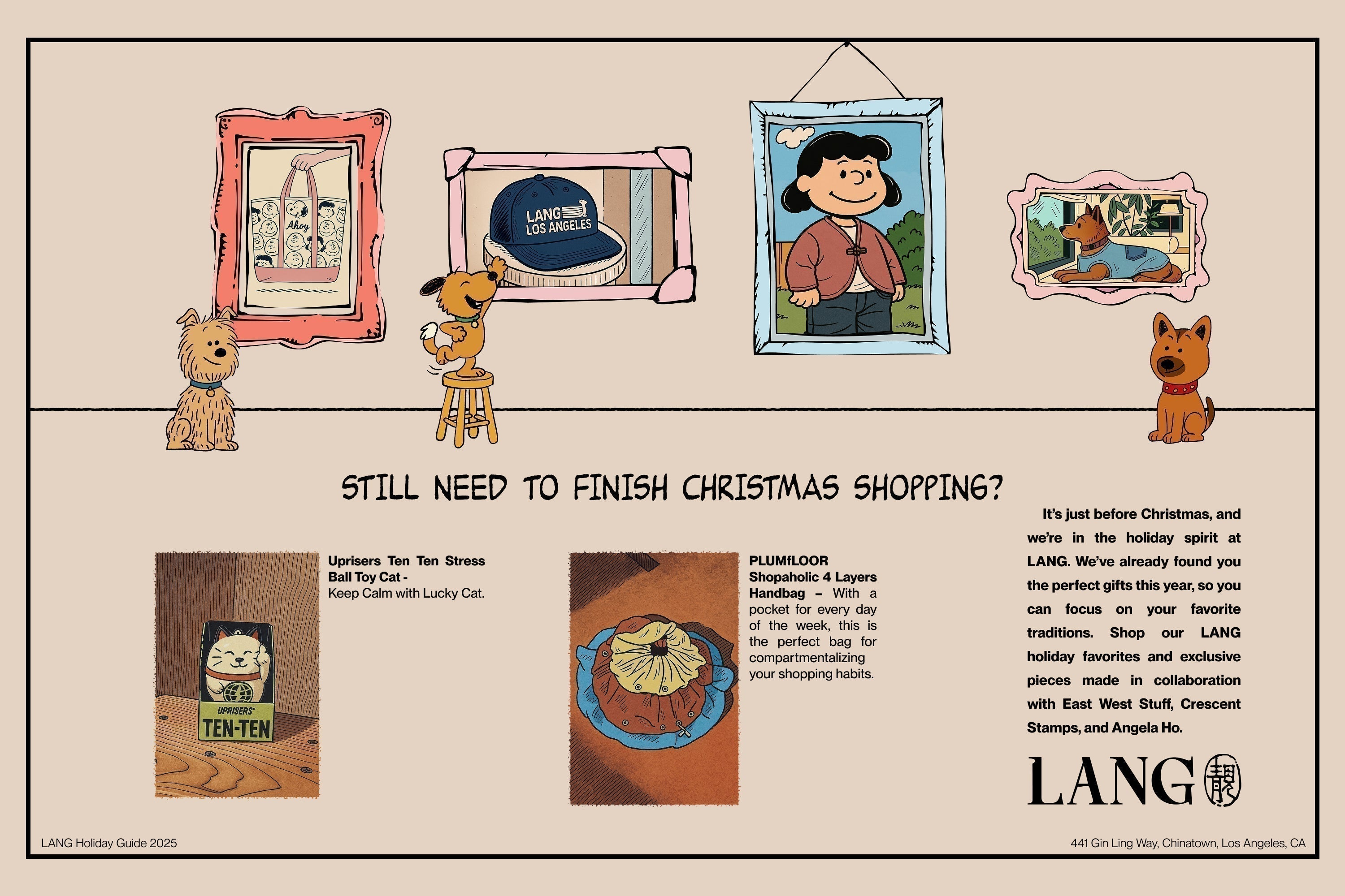 LANG Holiday Gift Guide 2025