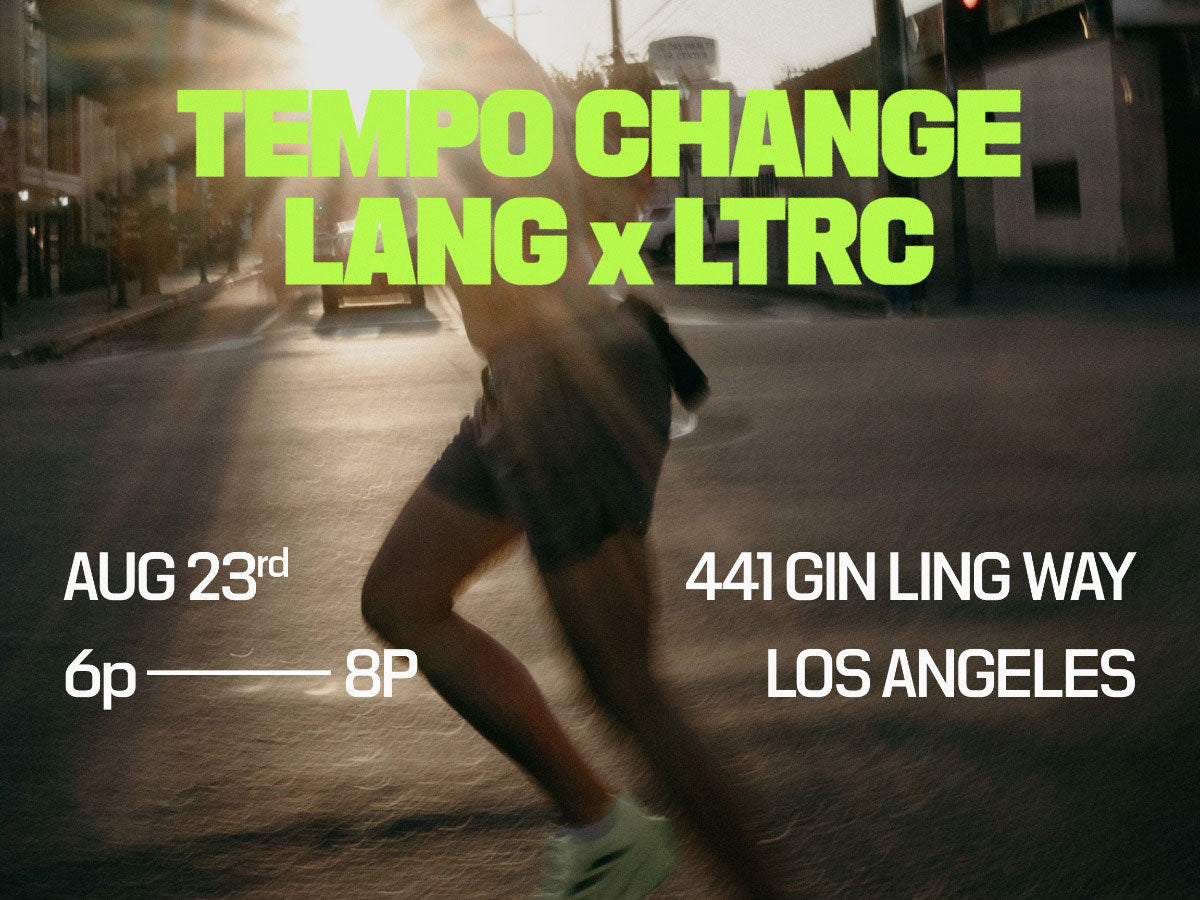 Tempo Change: LANG x Little Tokyo Run Club