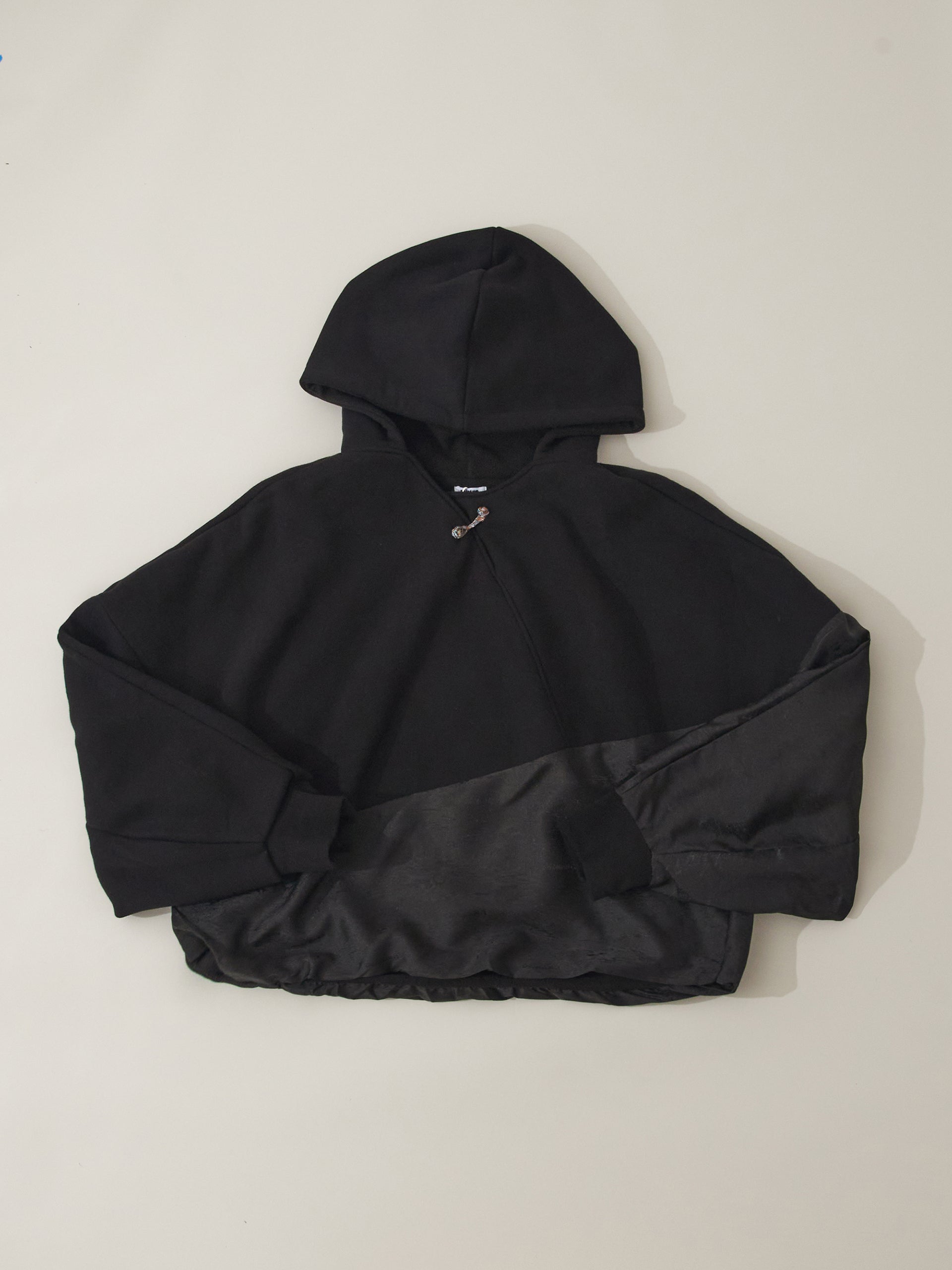 Han Patch Double Layer Hoodie