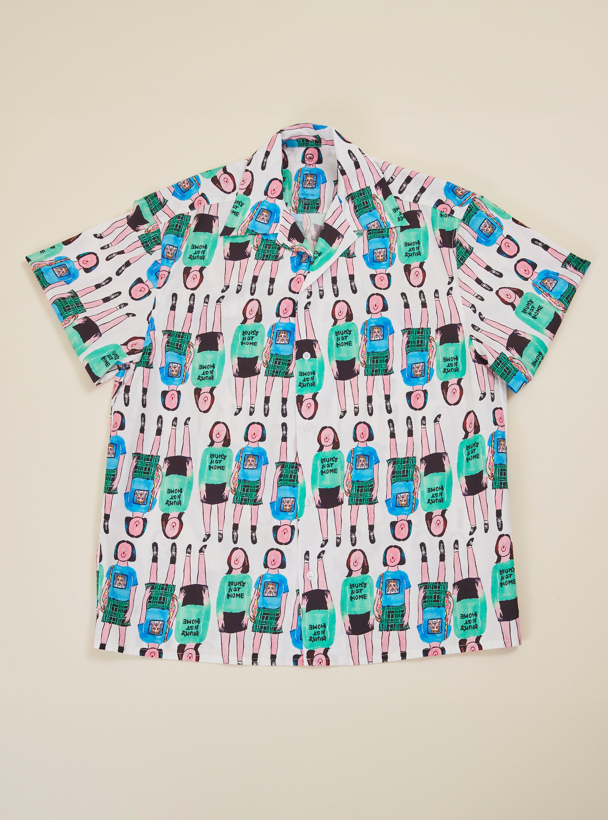 Grodesign - Ghost Mui Jai Aloha Shirt by Mum's Not Home