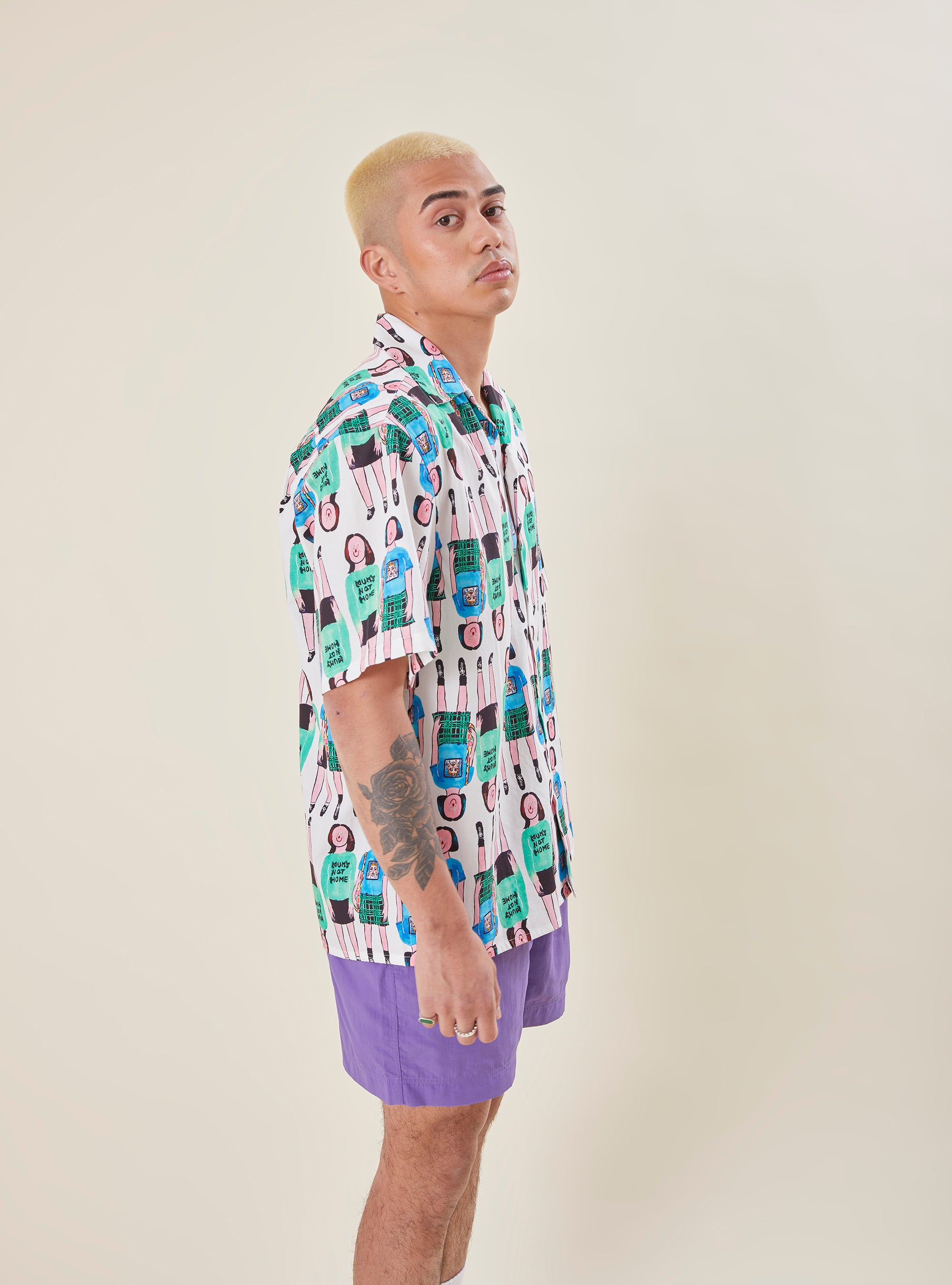 Grodesign - Ghost Mui Jai Aloha Shirt by Mum's Not Home