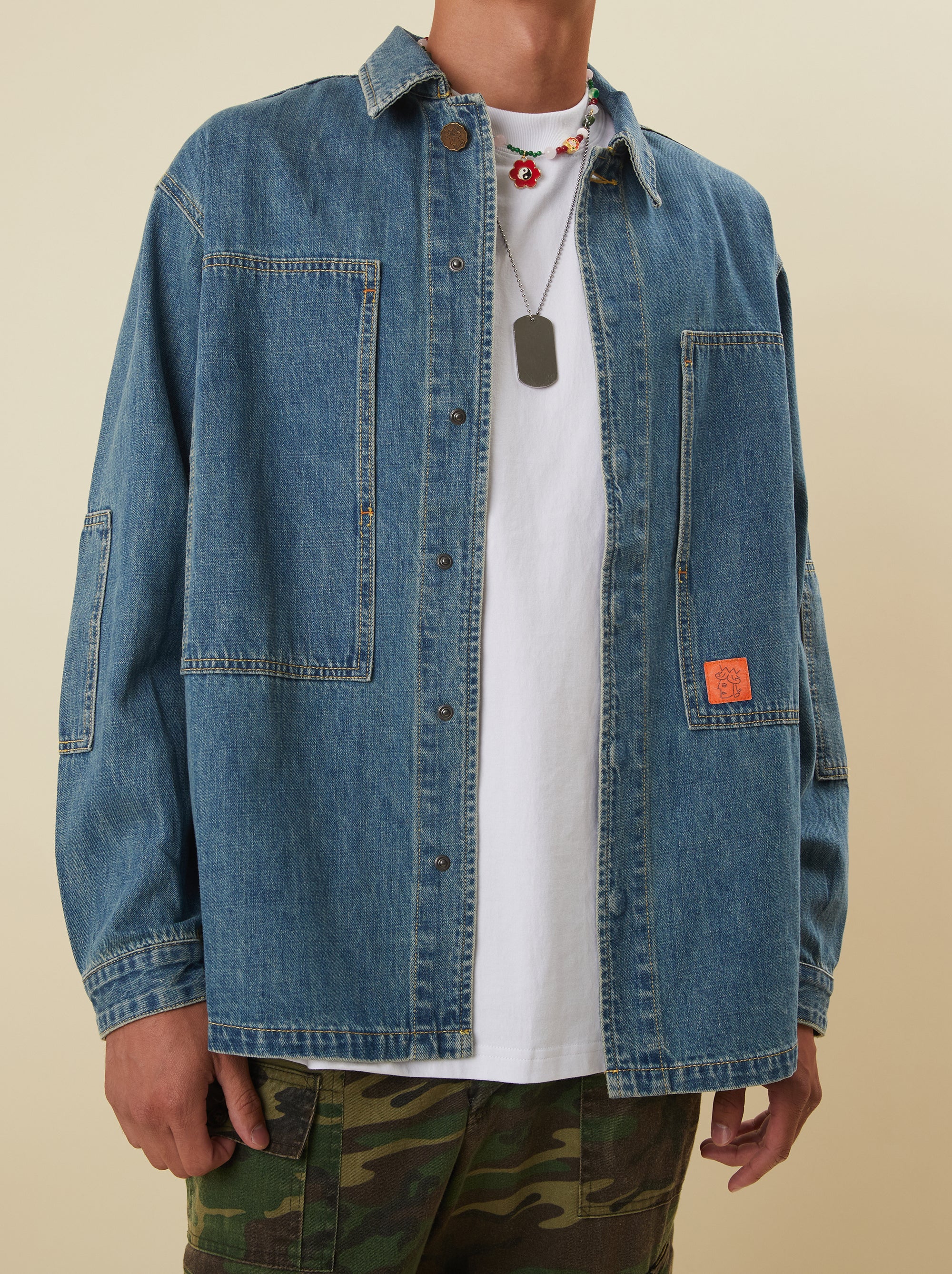 Denim Painters Shirt