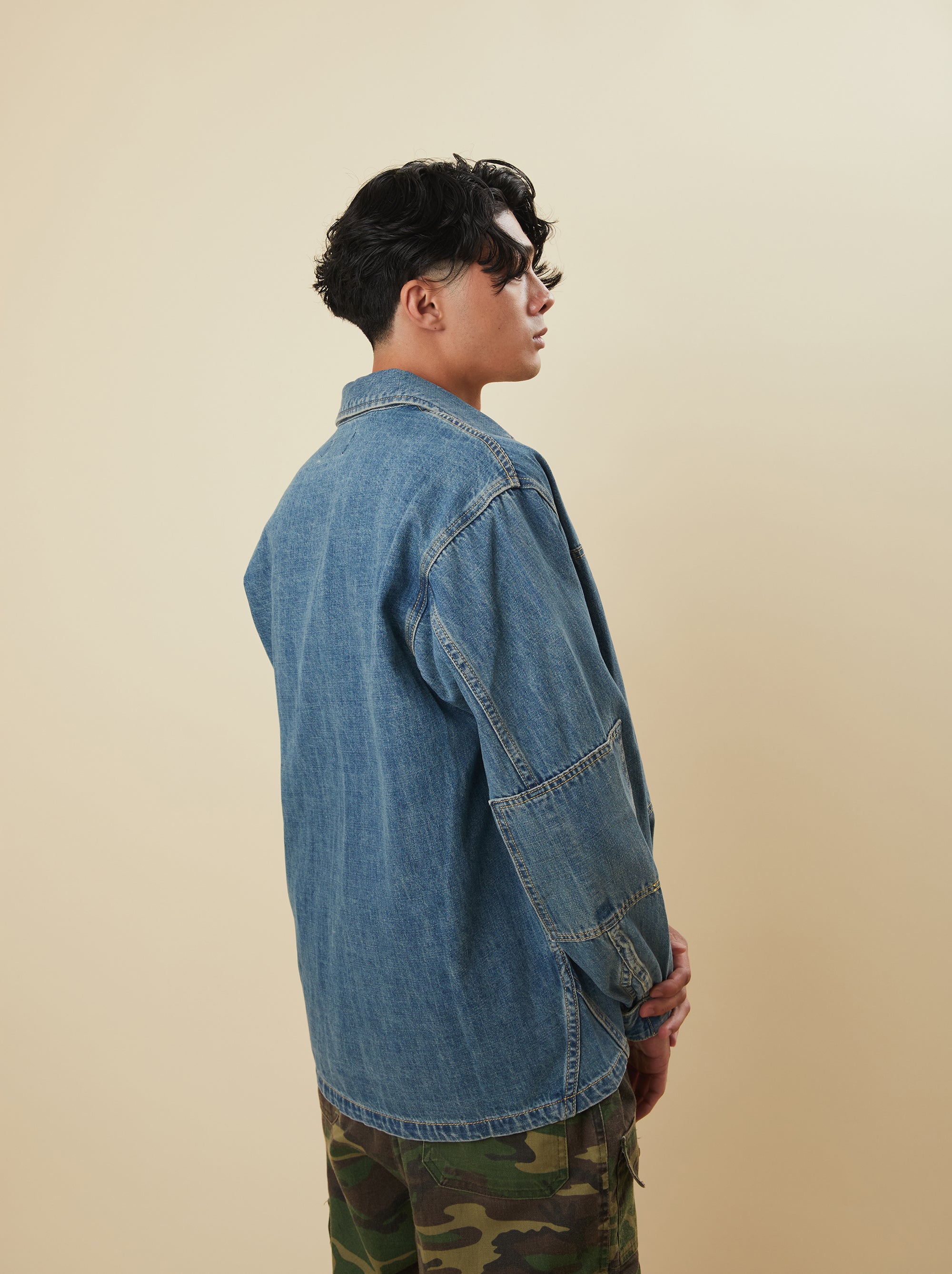 Denim Painters Shirt