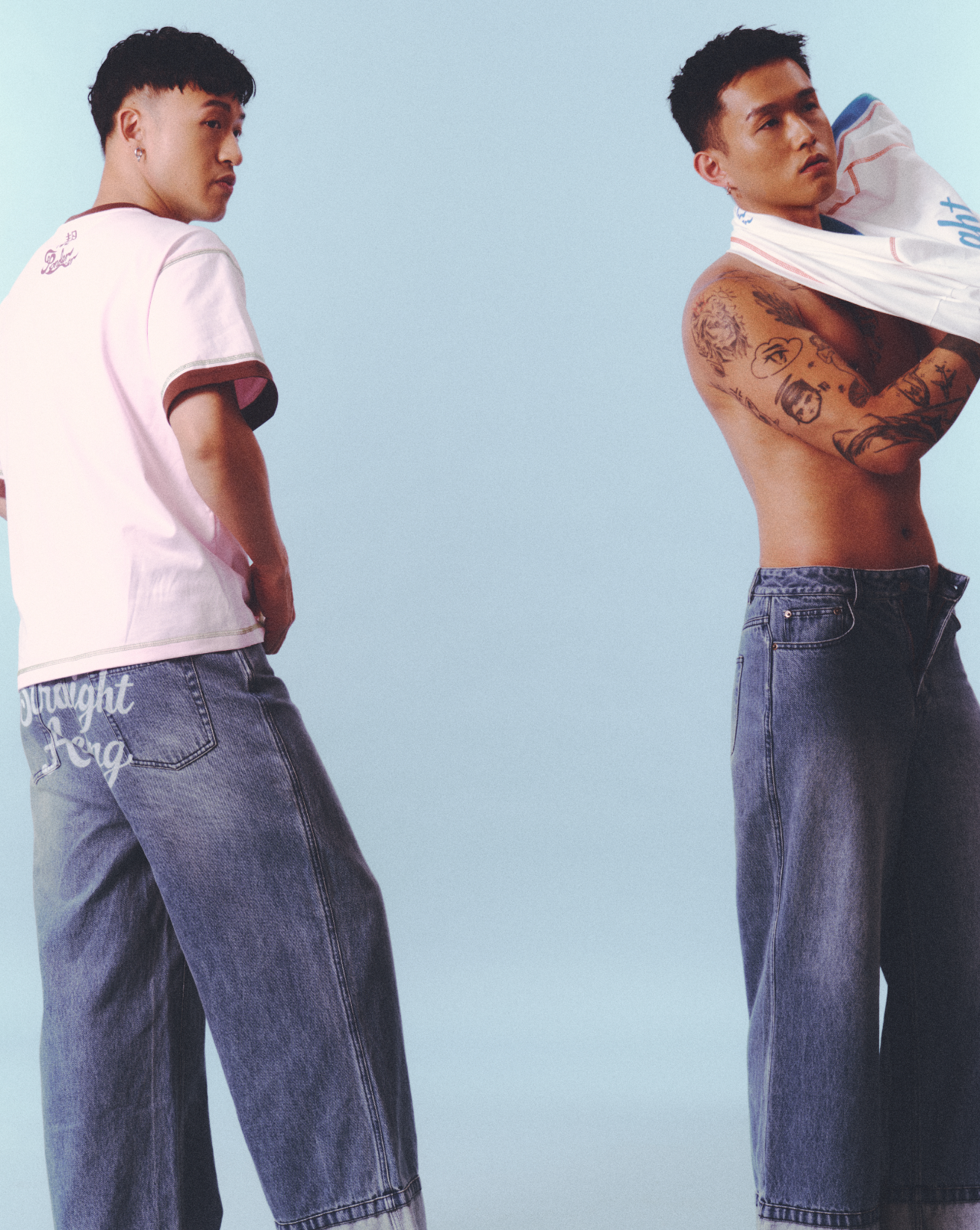LANG x Ponder.er "Straight Acting" Jeans