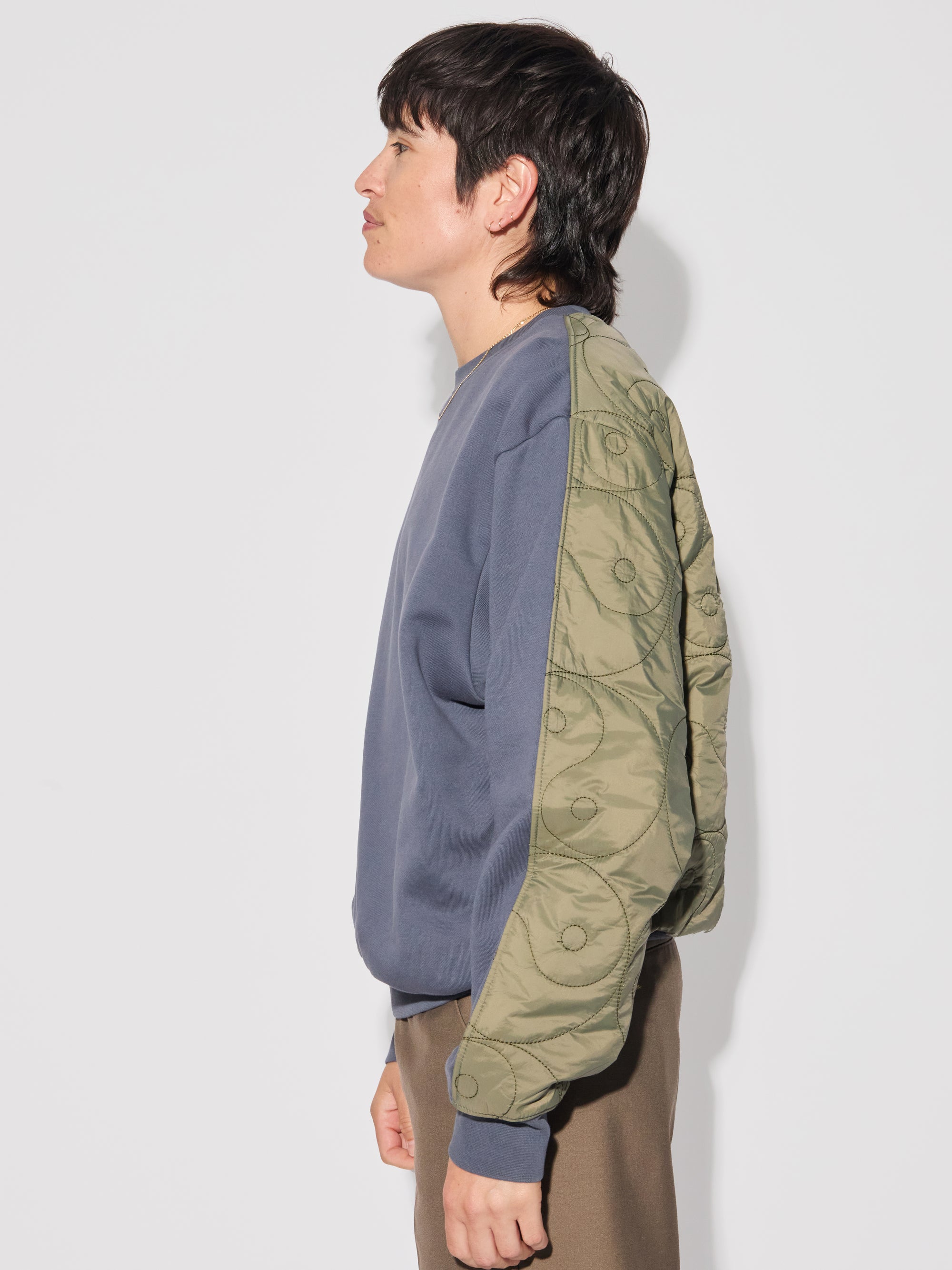 YY Quilted Sweatshirt