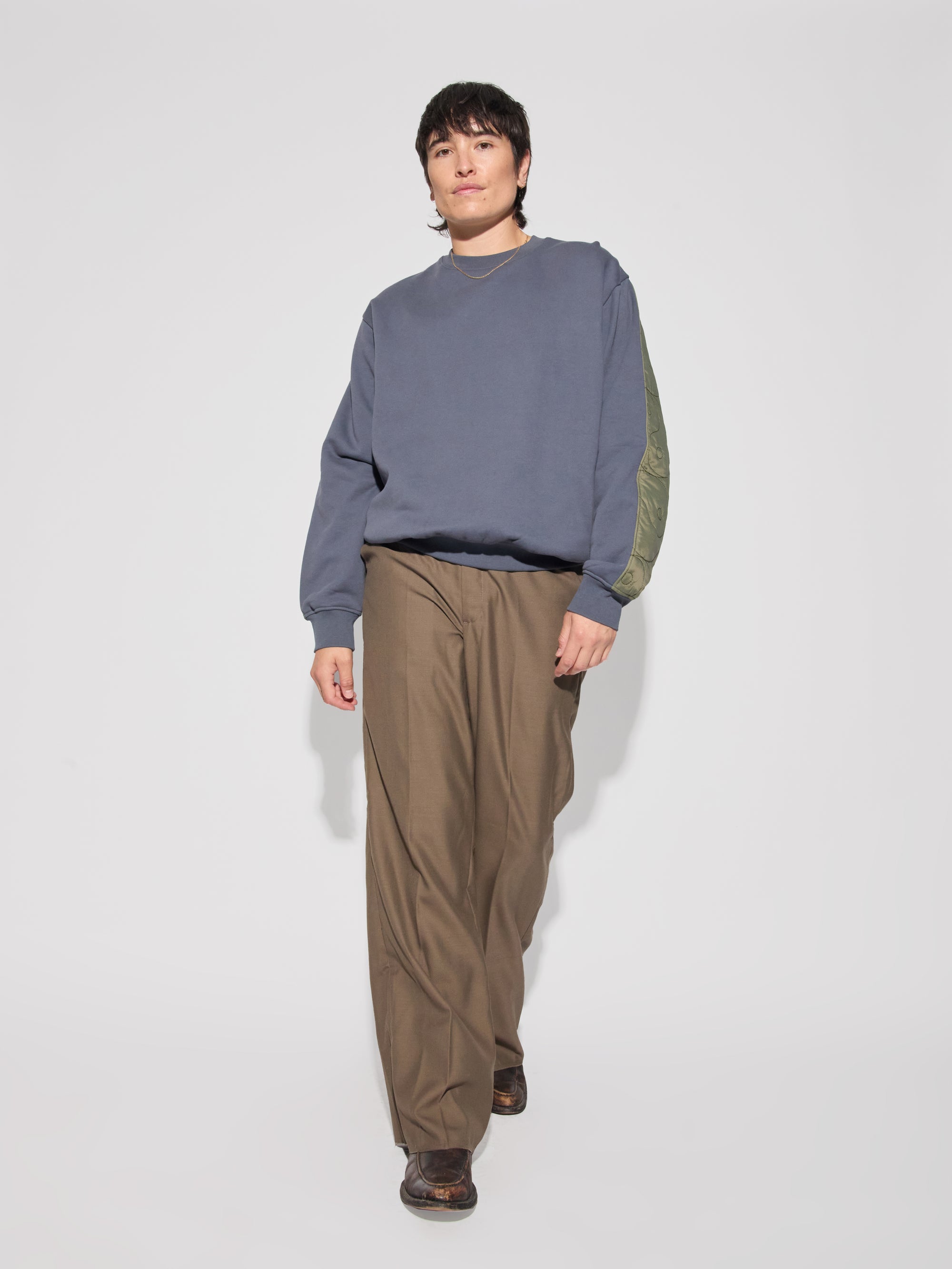 YY Quilted Sweatshirt