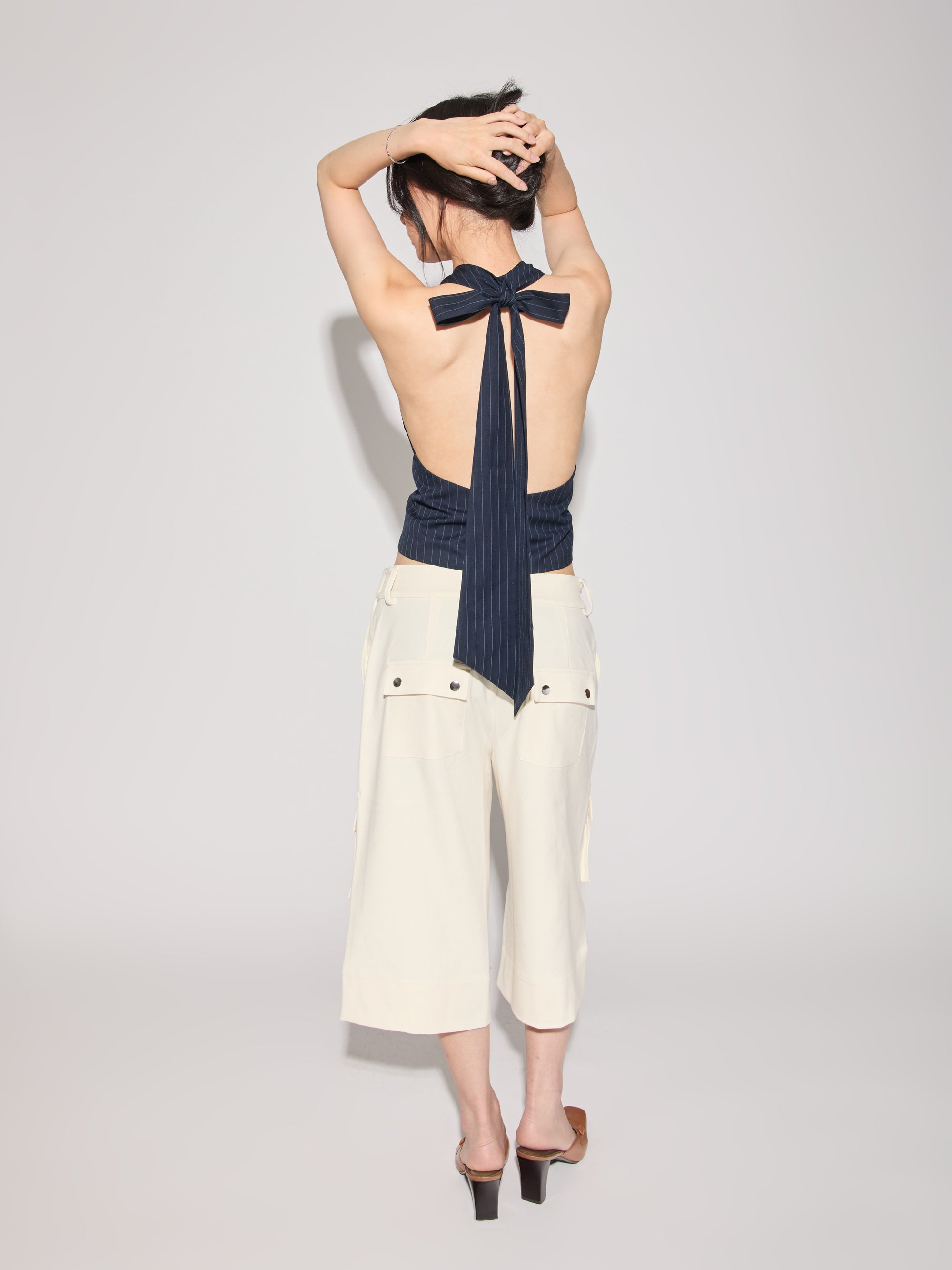 Chad Tie Neck Halter Top