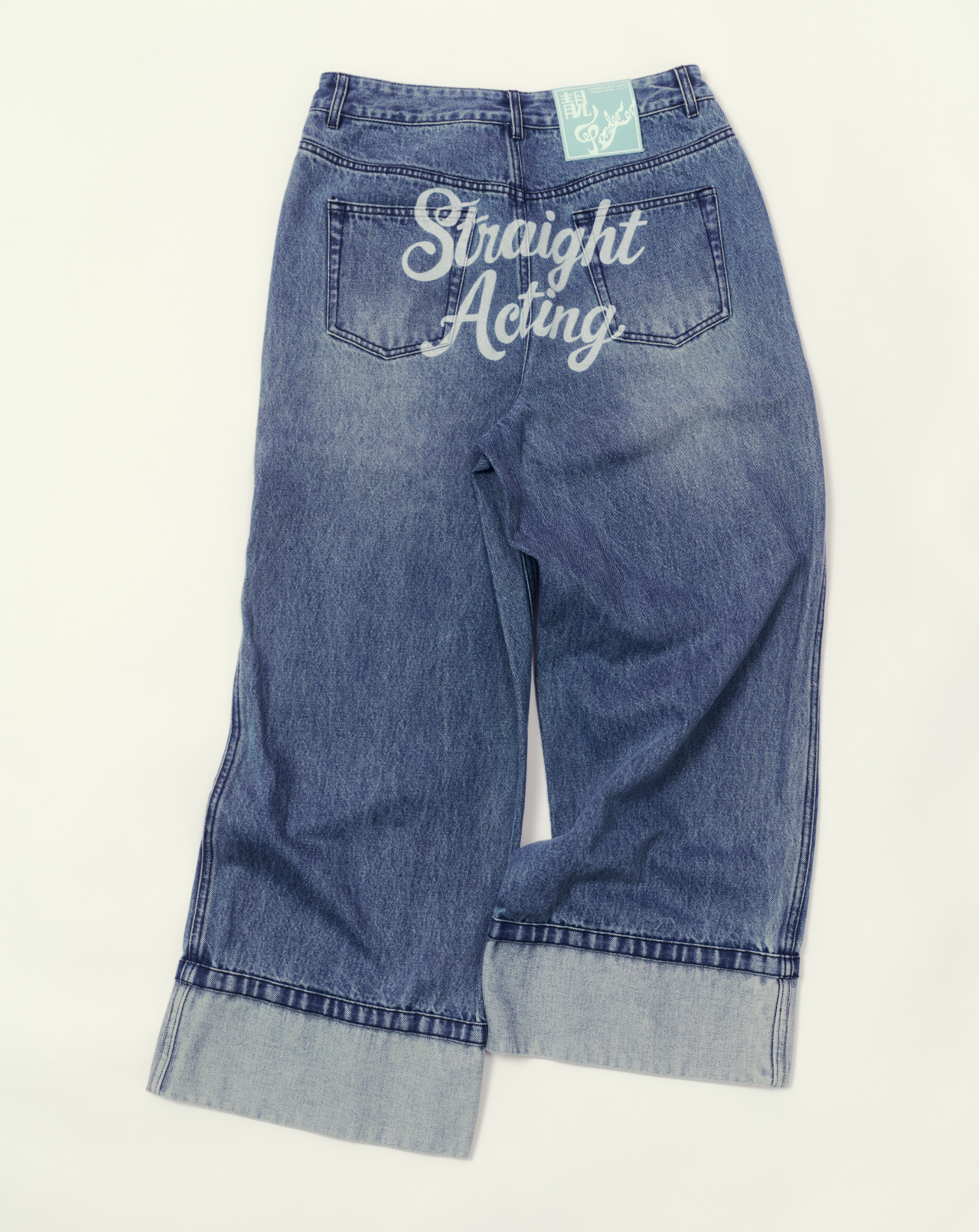 LANG x Ponder.er "Straight Acting" Jeans