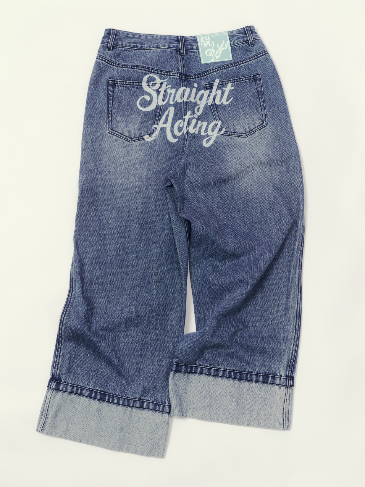 LANG x Ponder.er "Straight Acting" Jeans