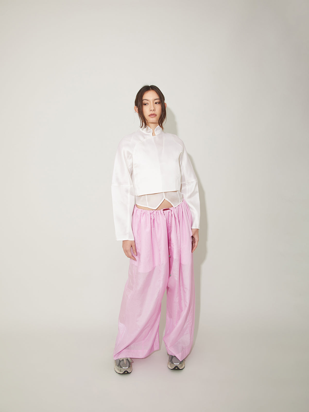 Katie HONG KONG GIRL china jacket ライトピンク Cherry Pink Cheongsam Jacket – DXJ Cheongsam