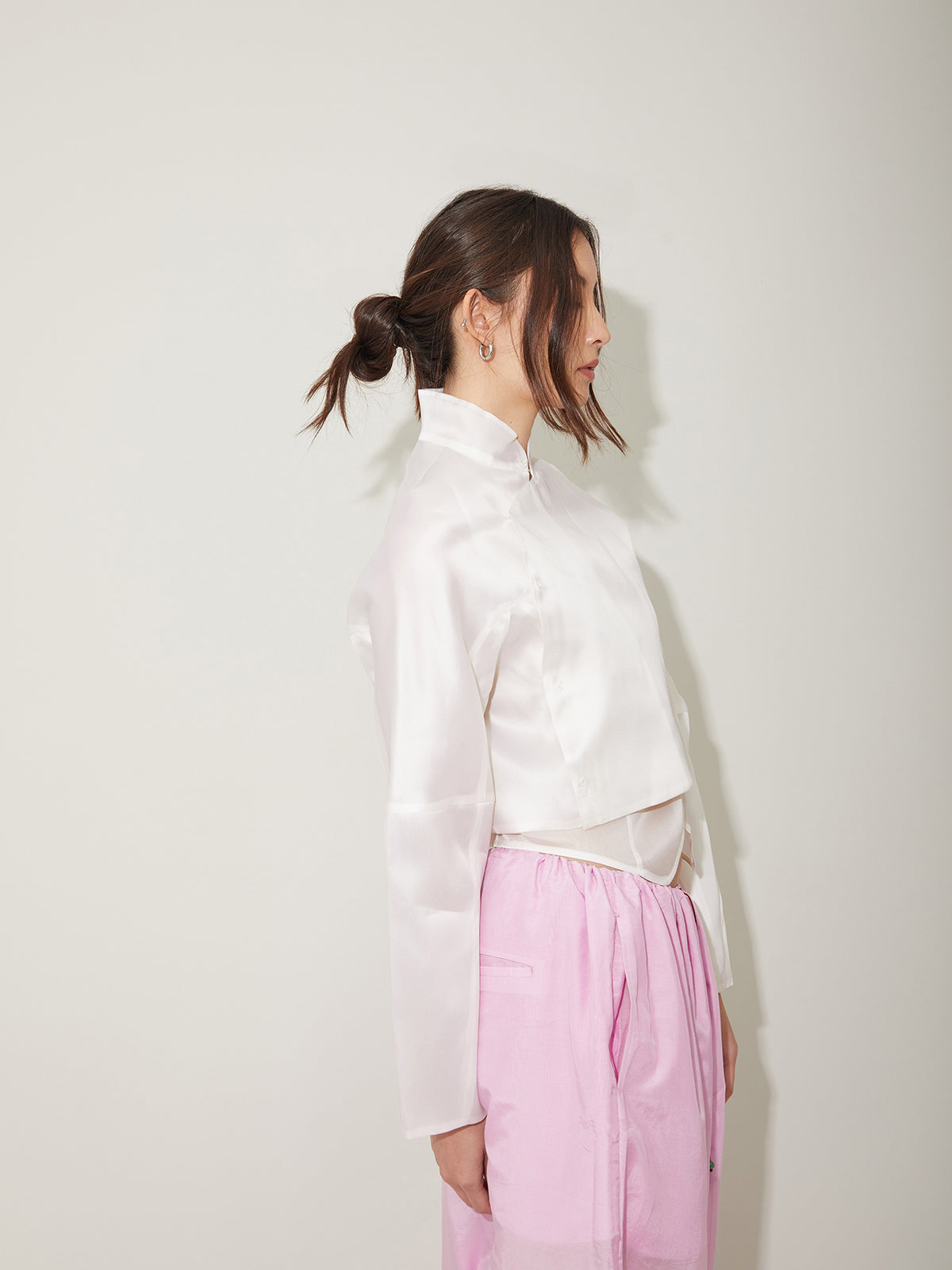 Katie HONG KONG GIRL china jacket ライトピンク Katie HONG KONG