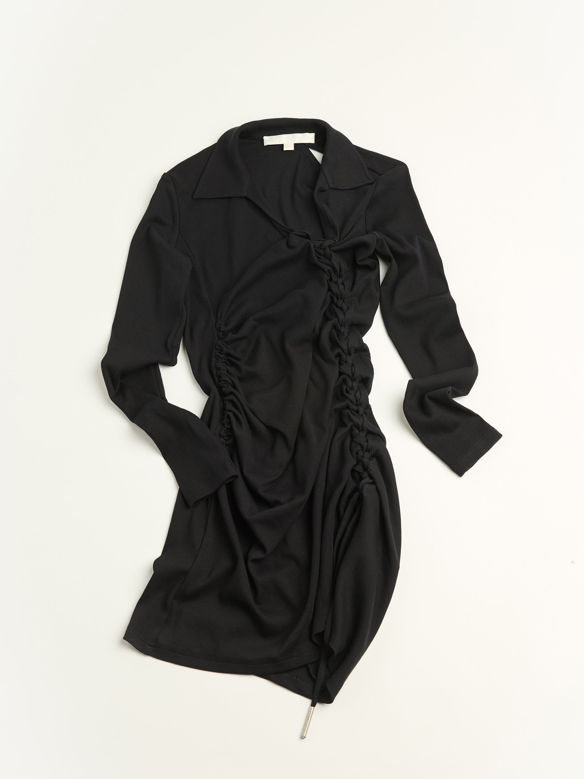 "LEVER" Gathered Dress