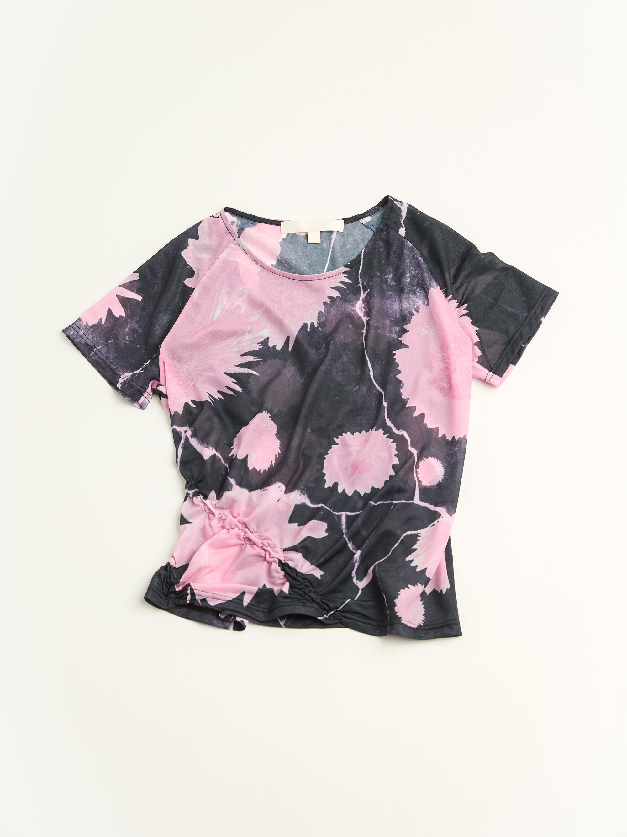 "DAZE" Smocked T-Shirt