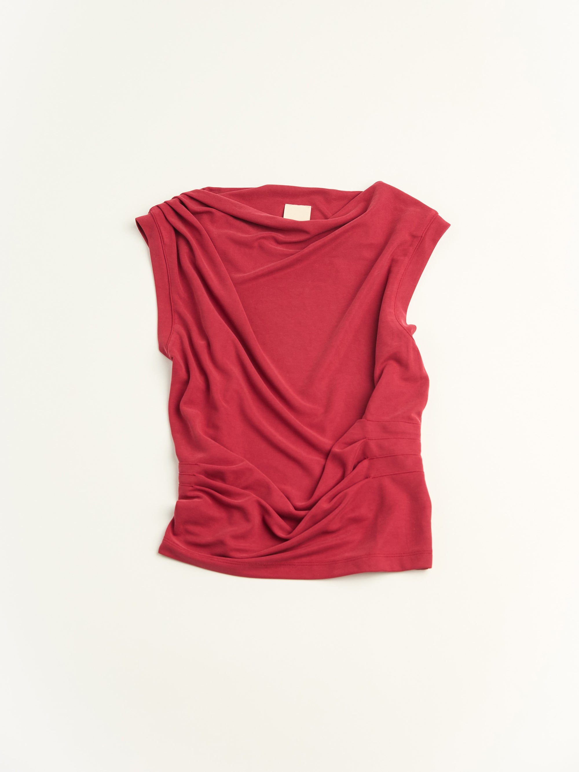 ASYMM Pleats Tank Top