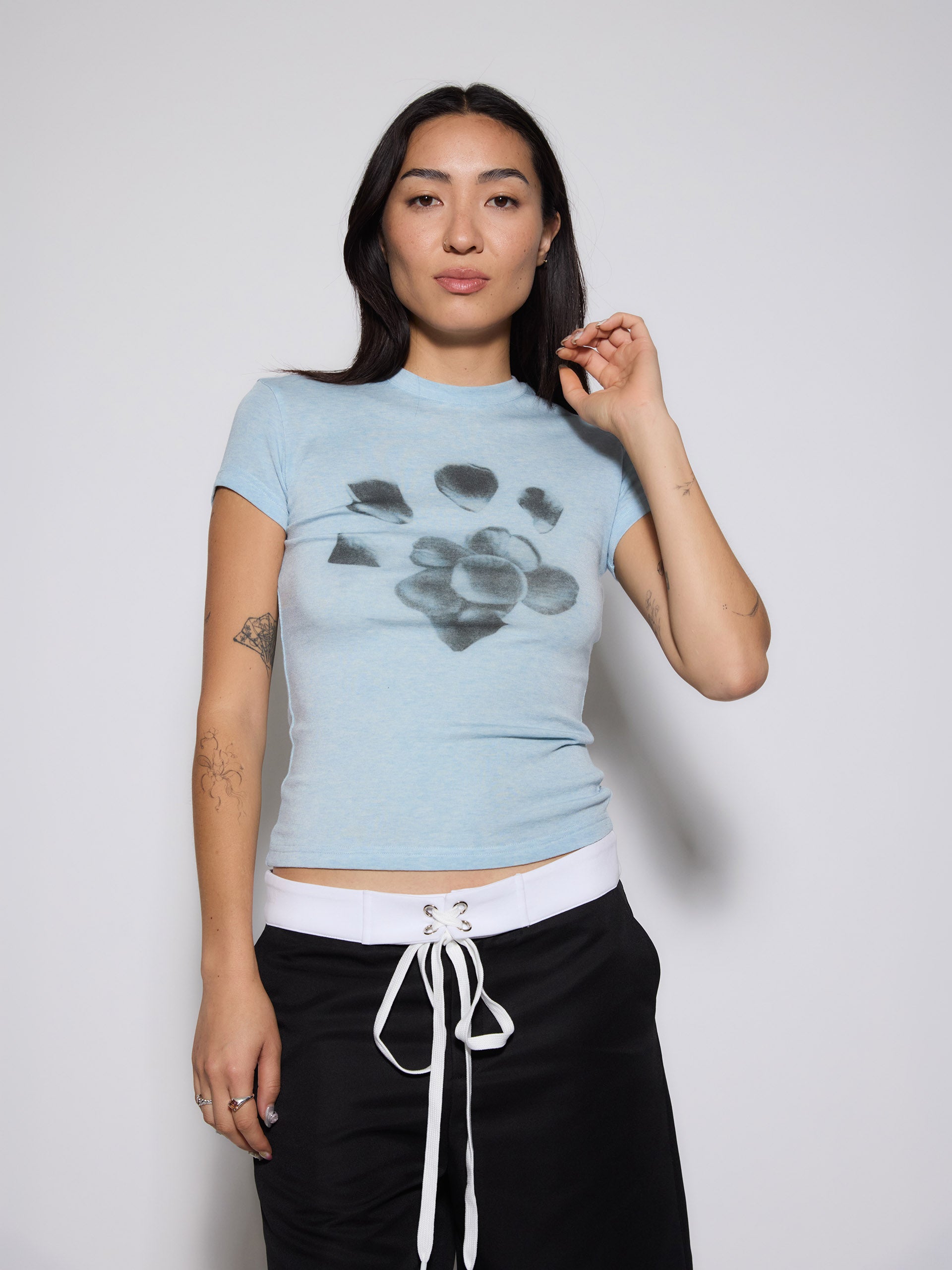Falling Rose Tee Shirt
