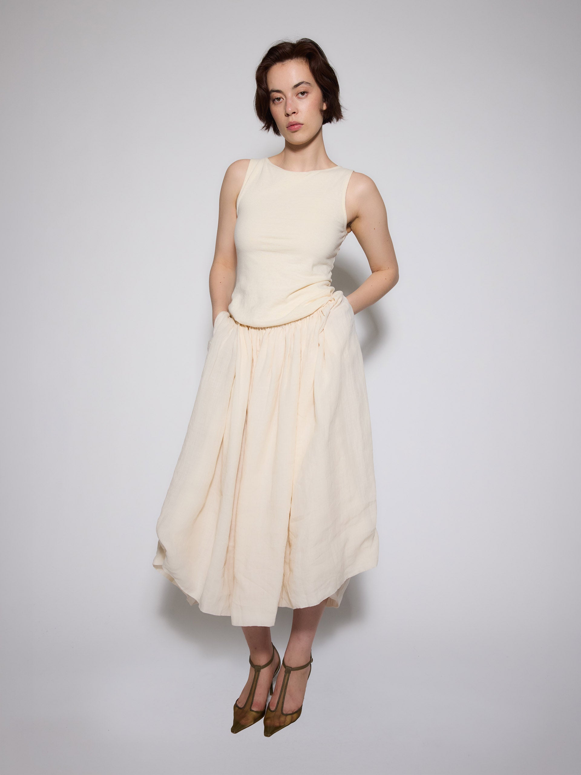 Natural Dye Tank Dress