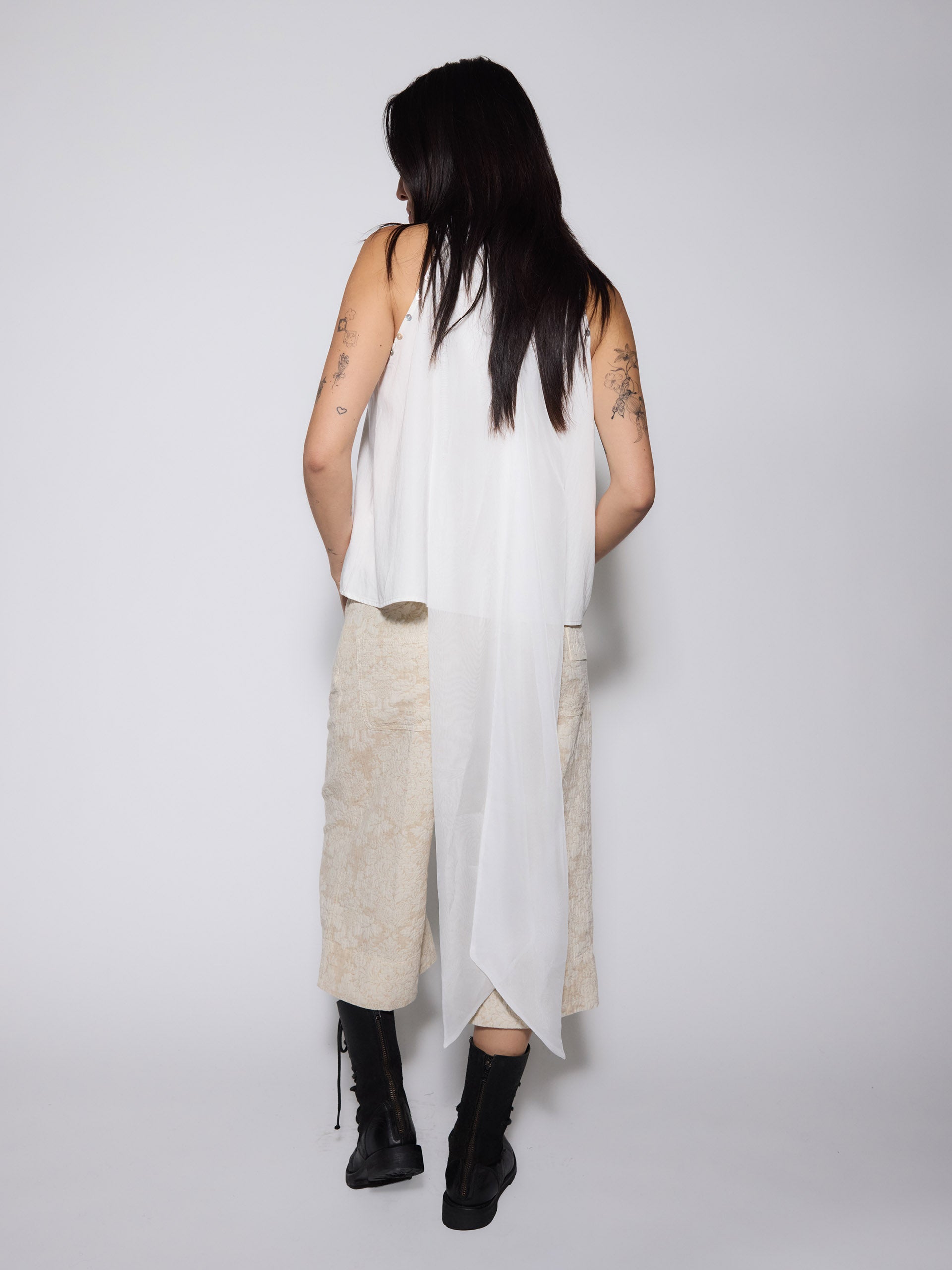 FLOAT Cowl Neck Blouse