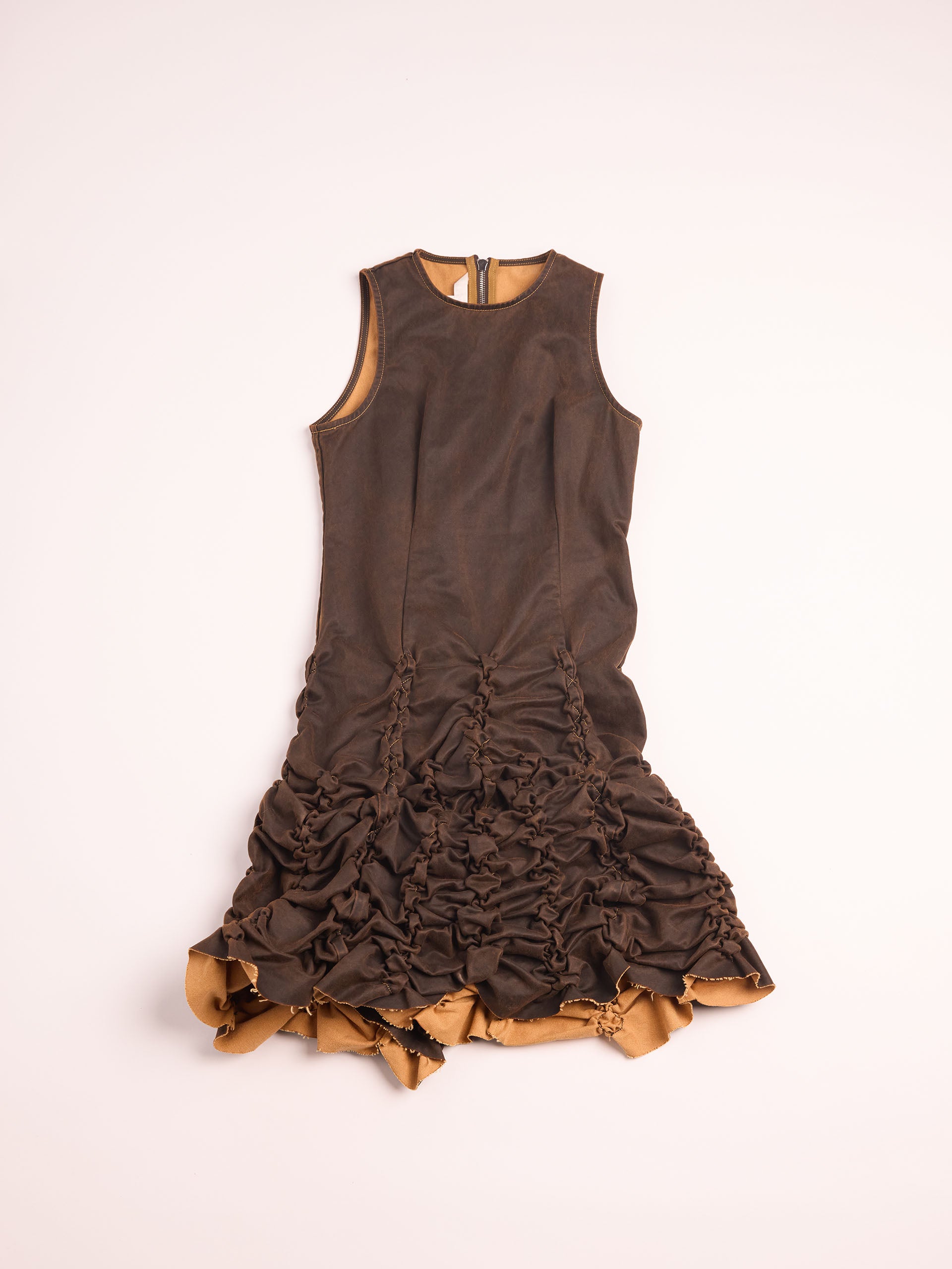 "MOSA" DENIM MINIDRESS
