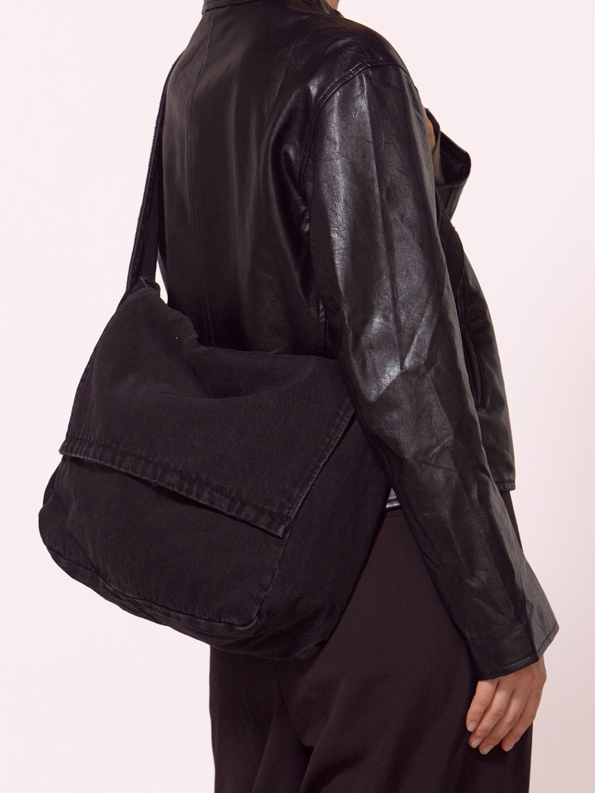 Acid Washed Denim Cadence Bag