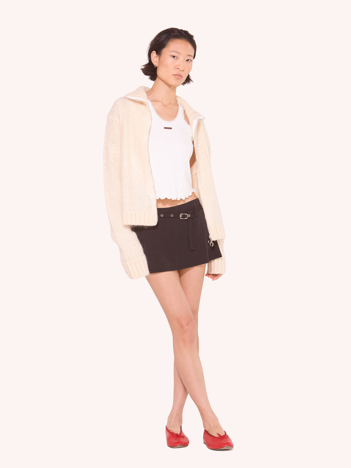 Aria Belted Skirt