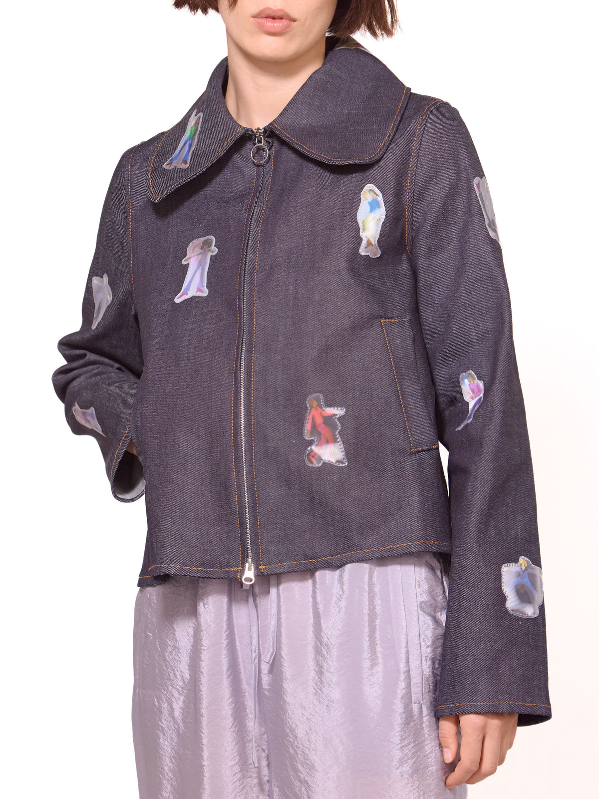Dancer Patch Denim Jacket