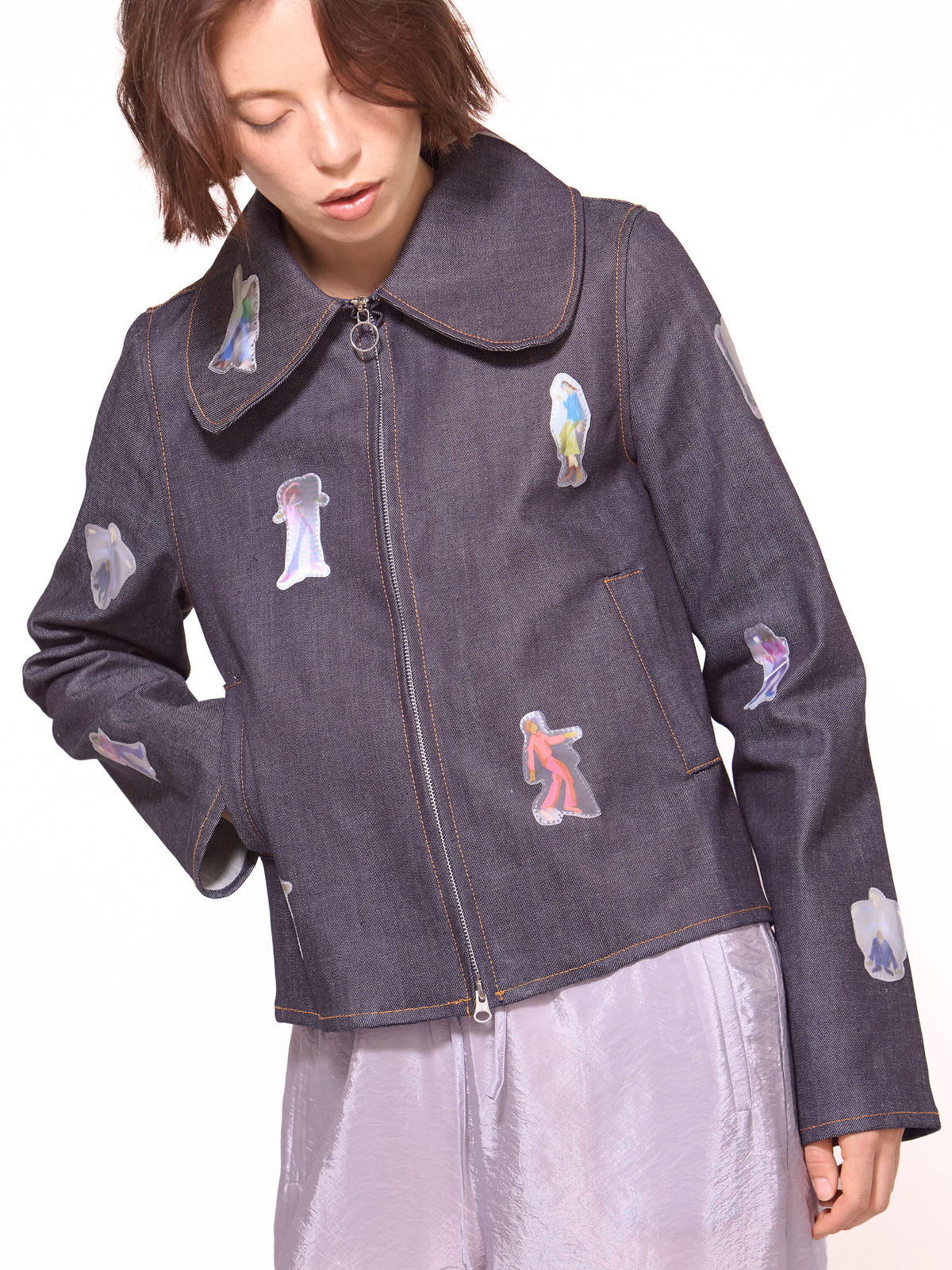 Dancer Patch Denim Jacket