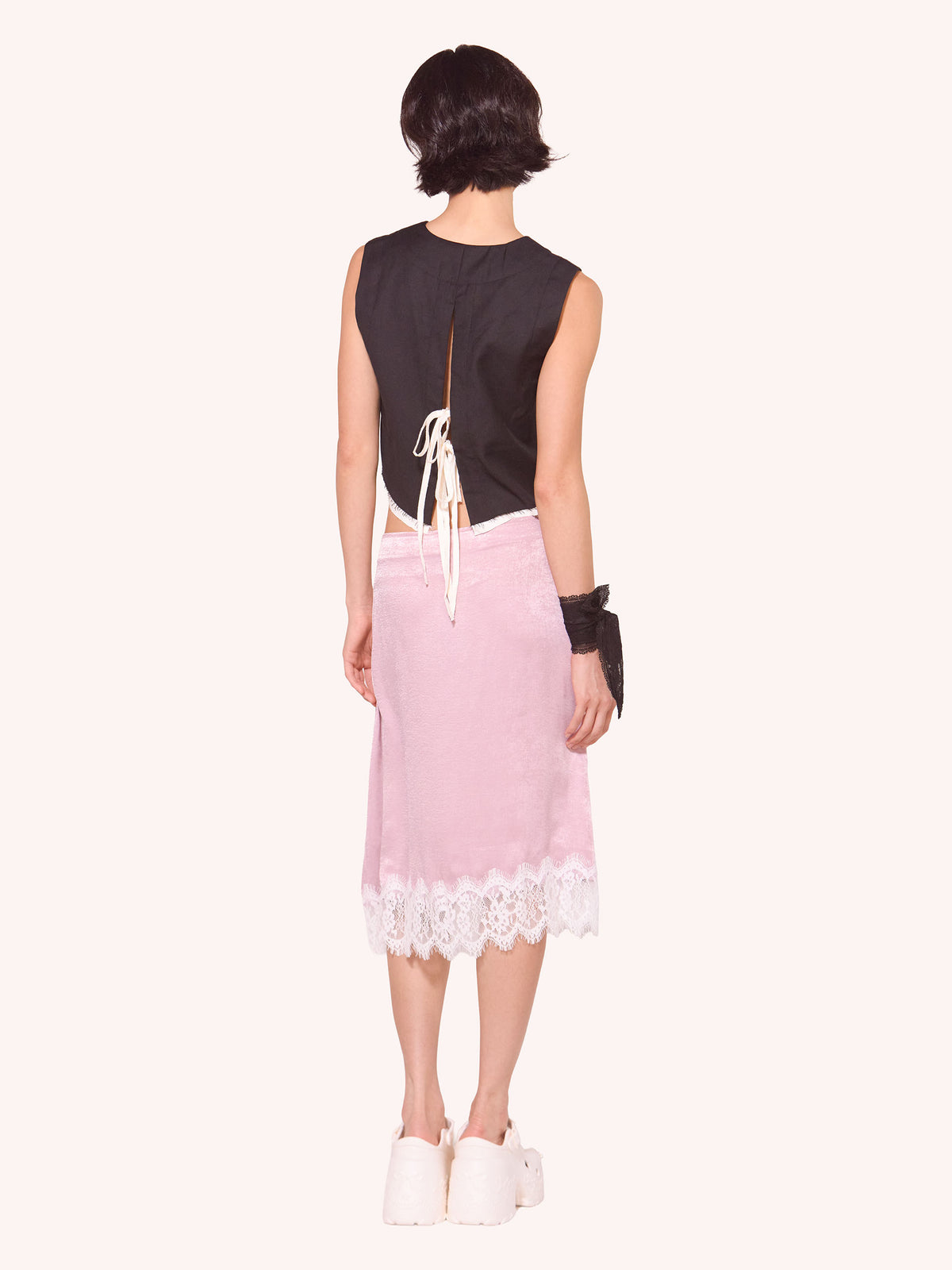 Harriet Layered Open-Back Waistcoat