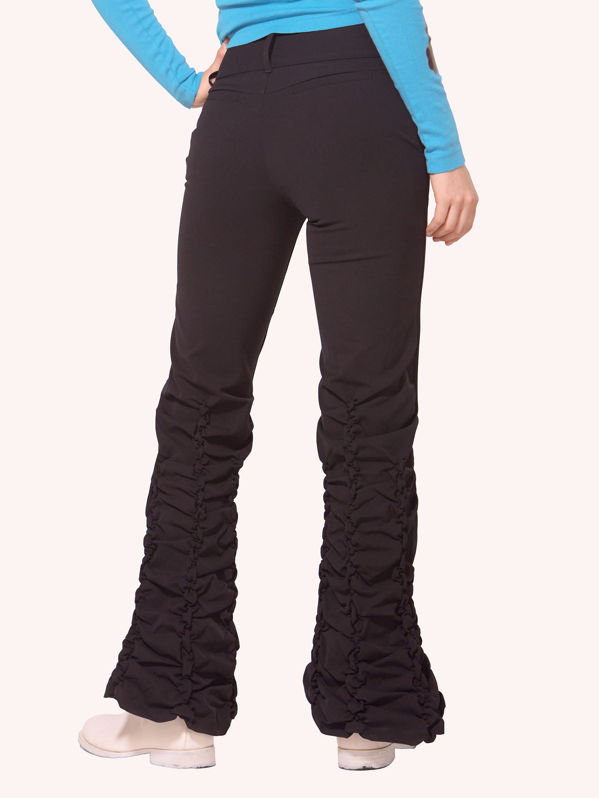 “PULSE” SMOCKED TROUSERS
