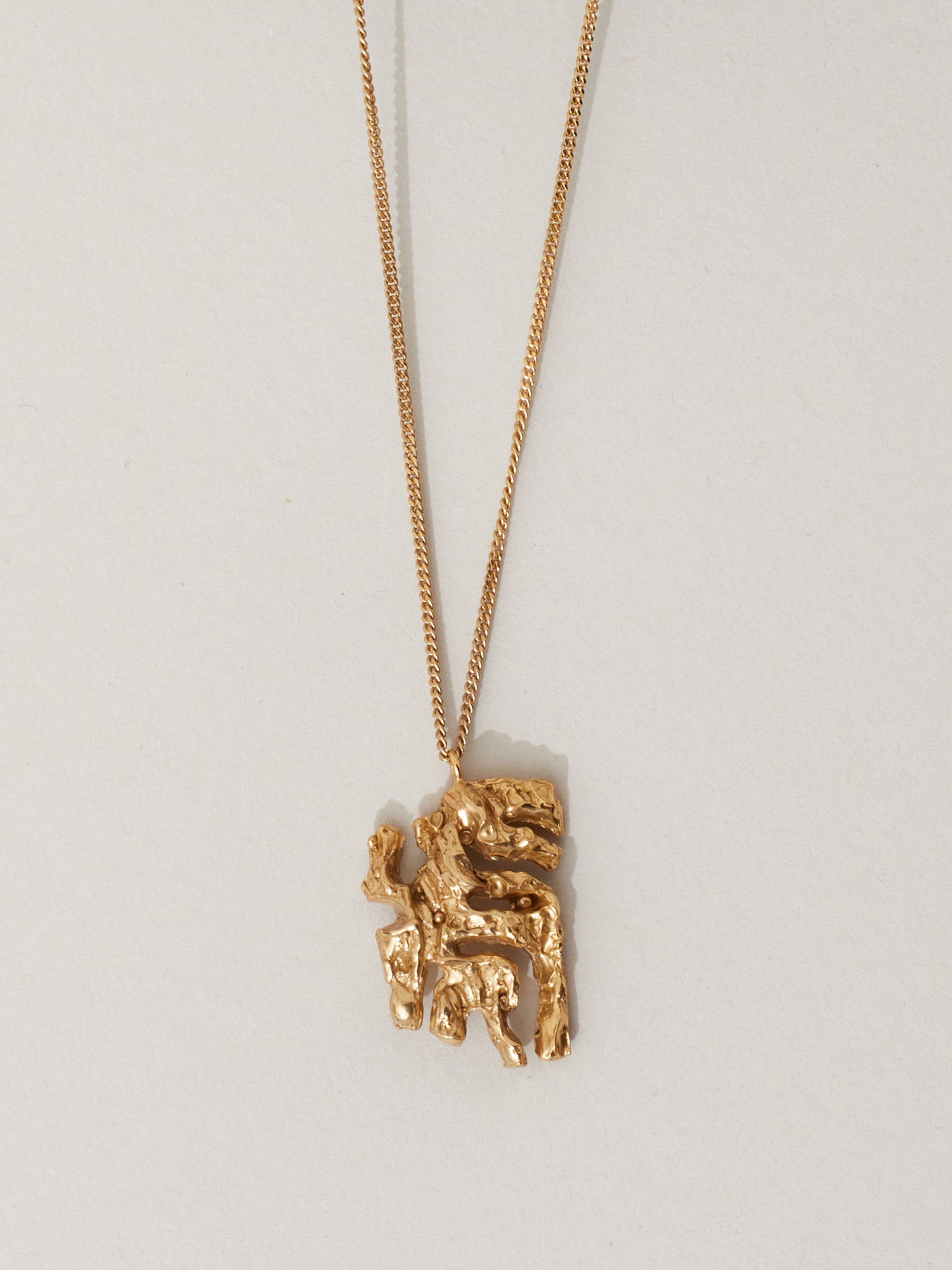 Tiger Chinese Zodiac Necklace