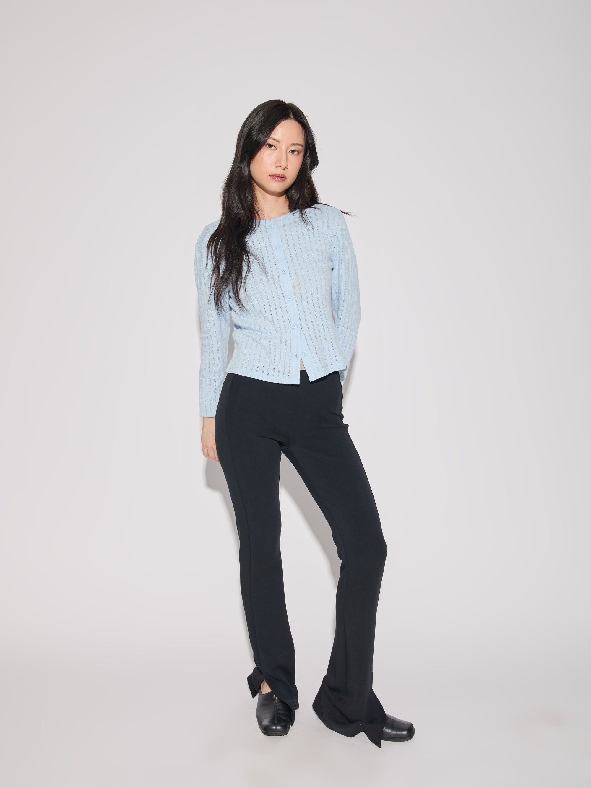 Pointelle Cardigan
