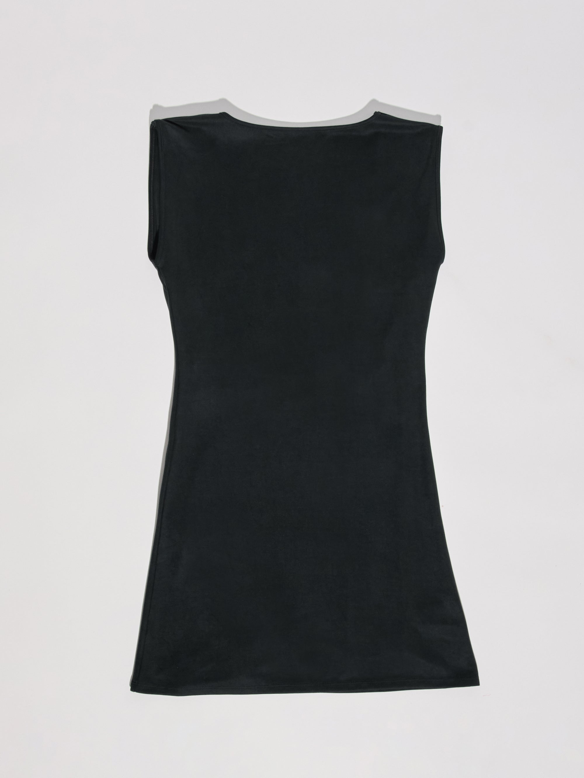Low Cut Back Tie Dress