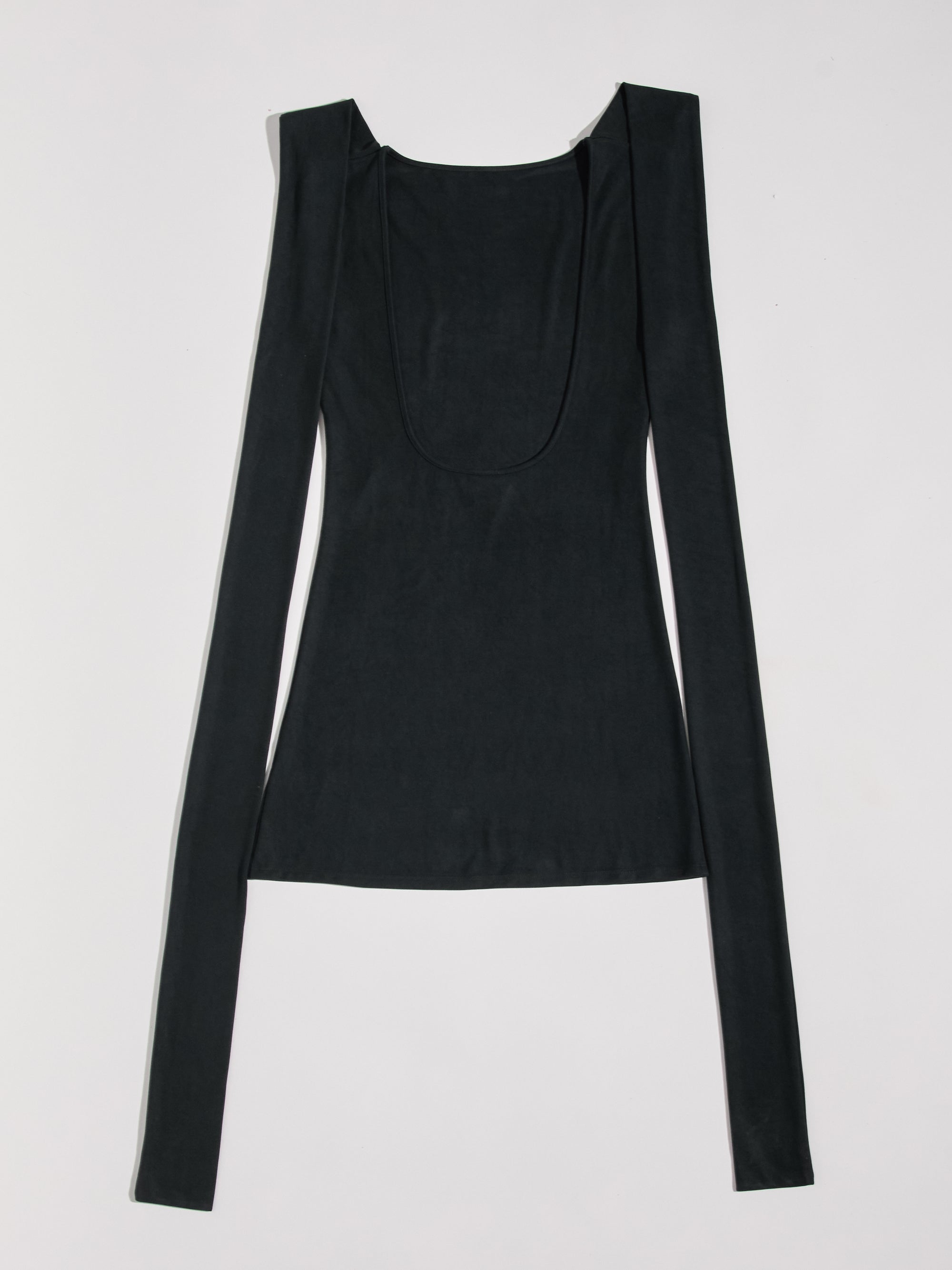 Low Cut Back Tie Dress