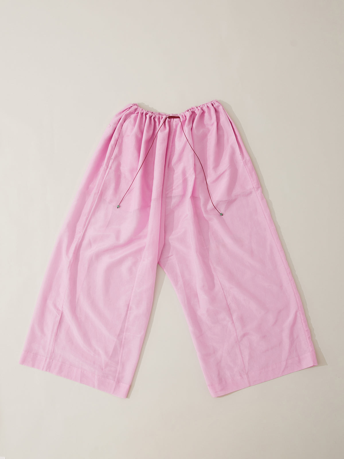 Lucky Knot Silk Trouser