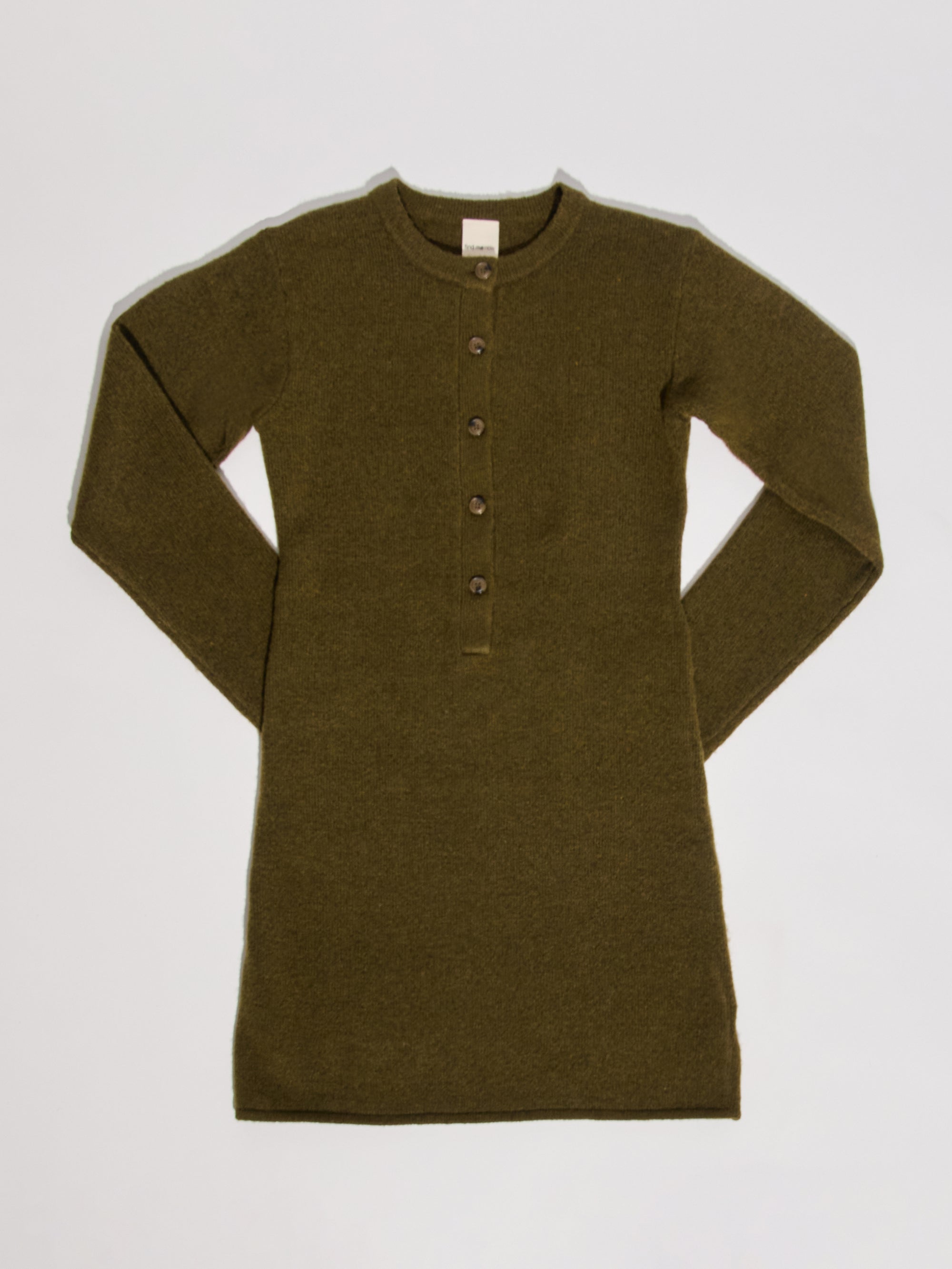 Slouchy Long Sleeve Mini Dress
