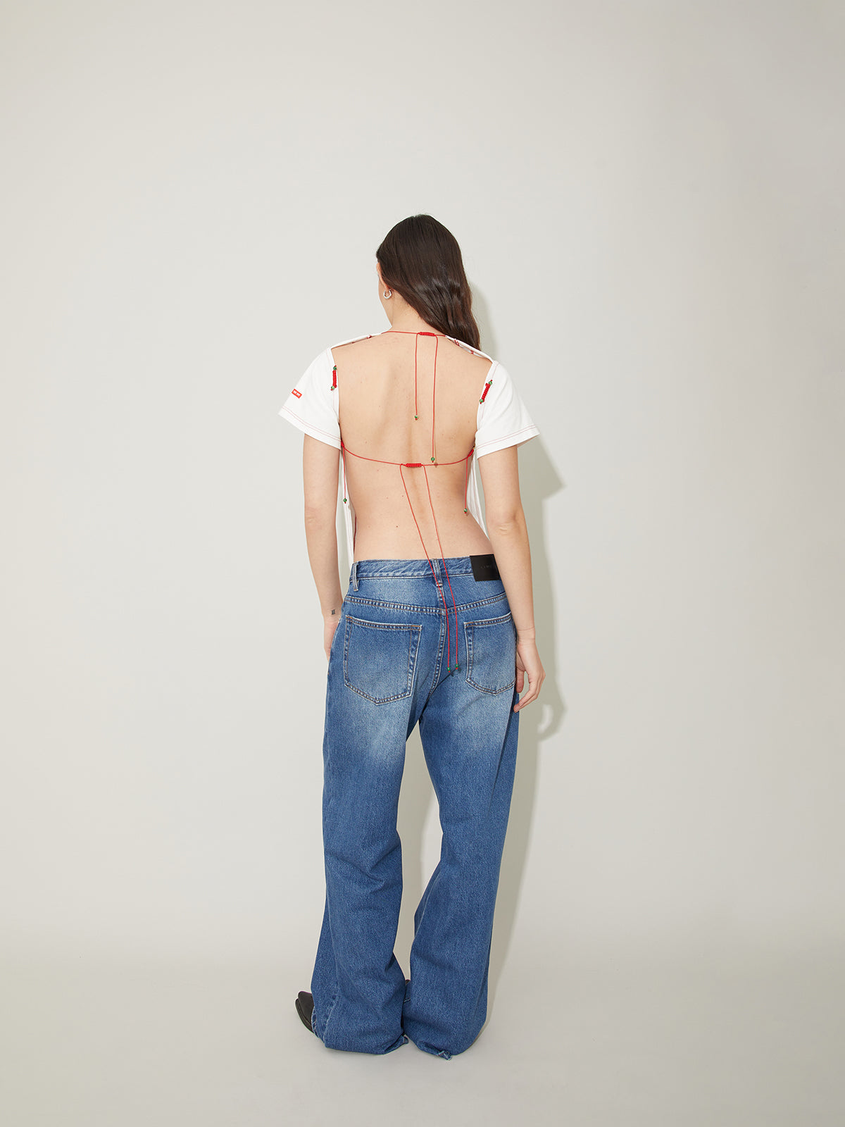 Lucky Knot Backless Tee