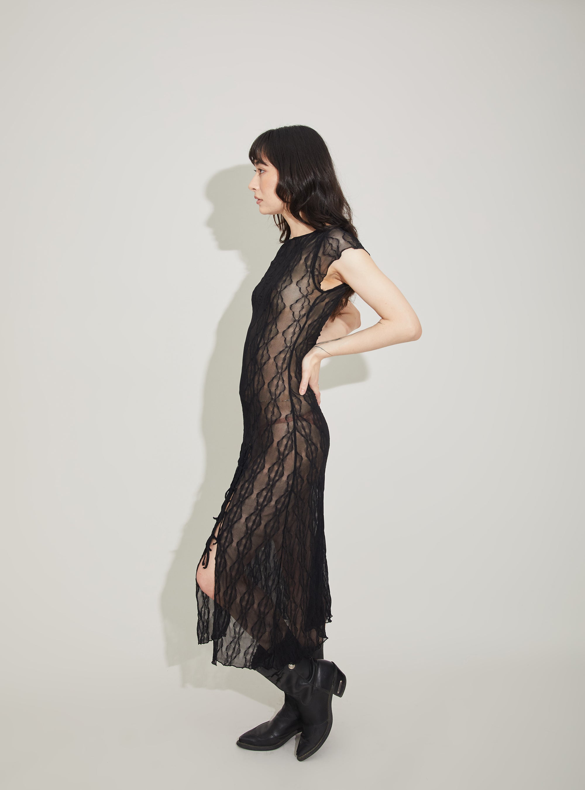 Mariposa Lace Midi Dress