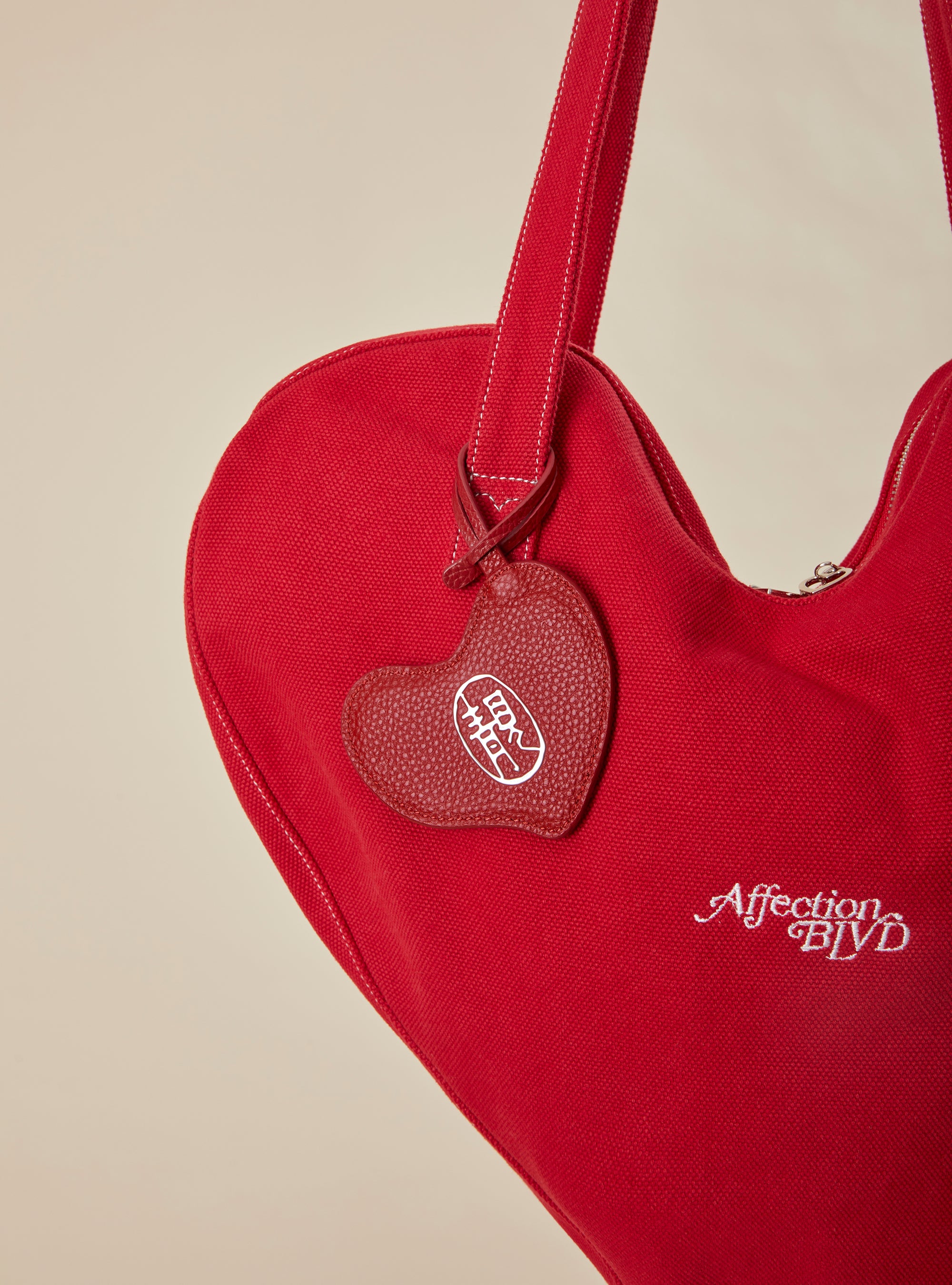 *EXCLUSIVE* Red Go With Your Heart Bag