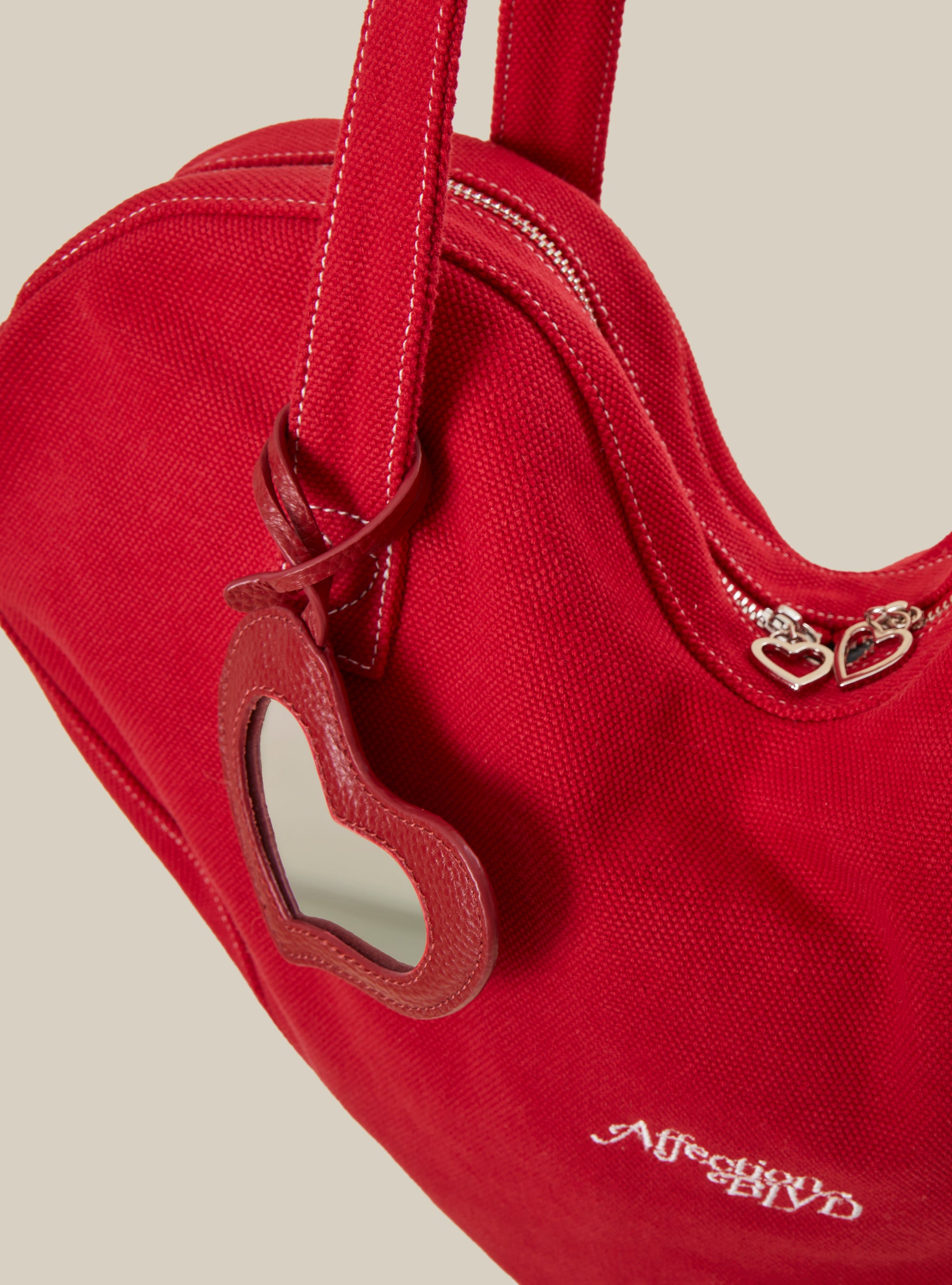 *EXCLUSIVE* Red Go With Your Heart Bag