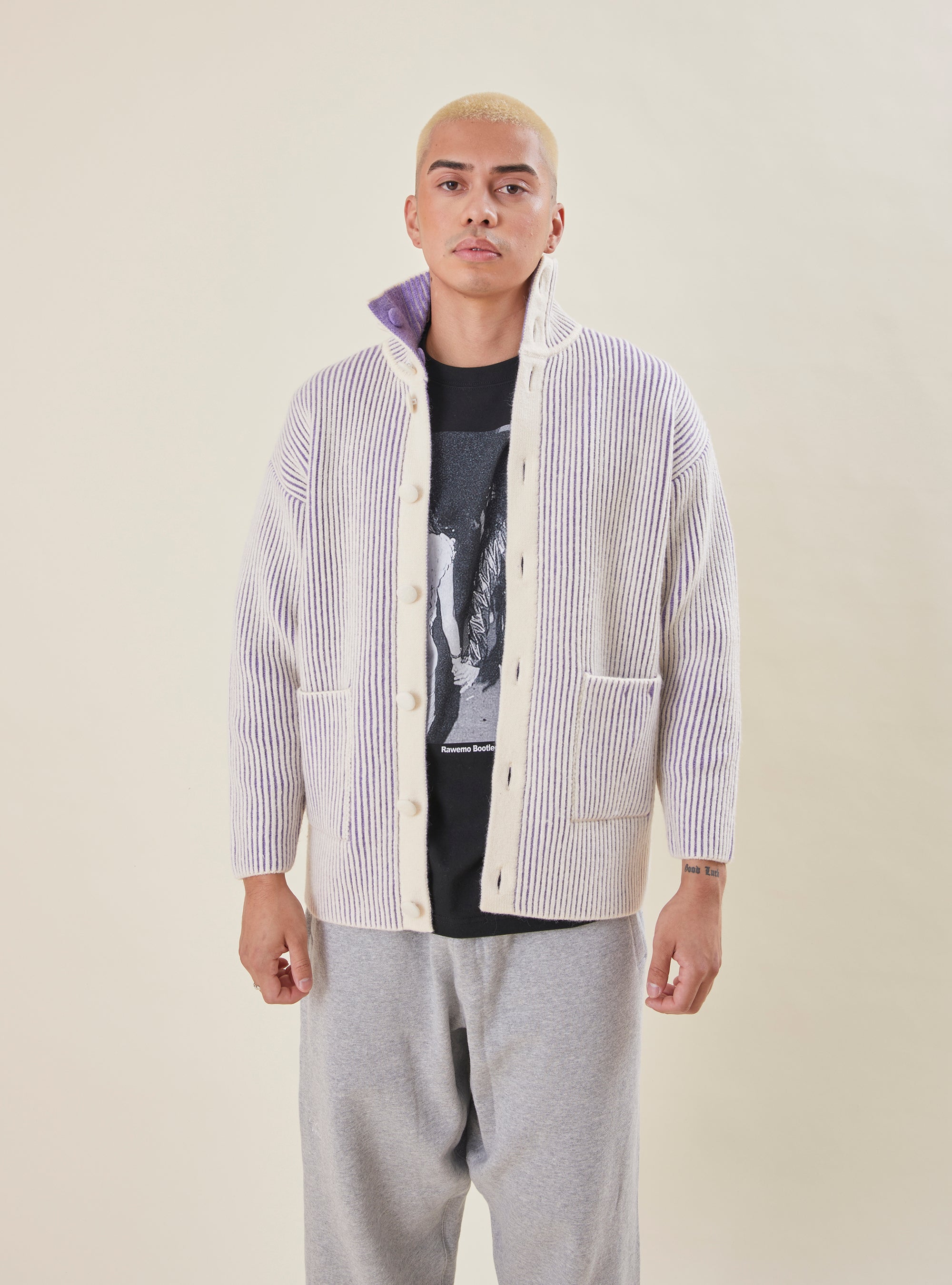 Nan Reversible Knit Jacket – LANG