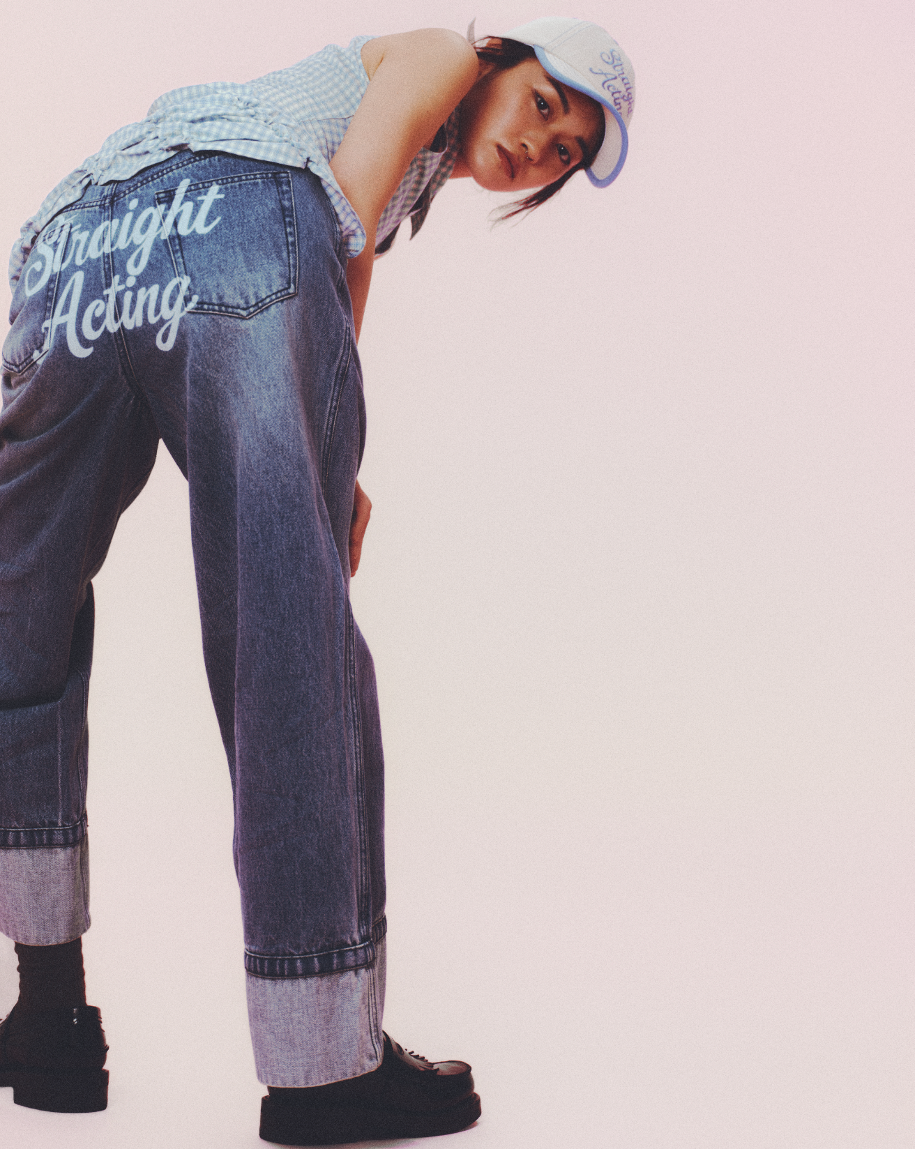 LANG x Ponder.er "Straight Acting" Jeans