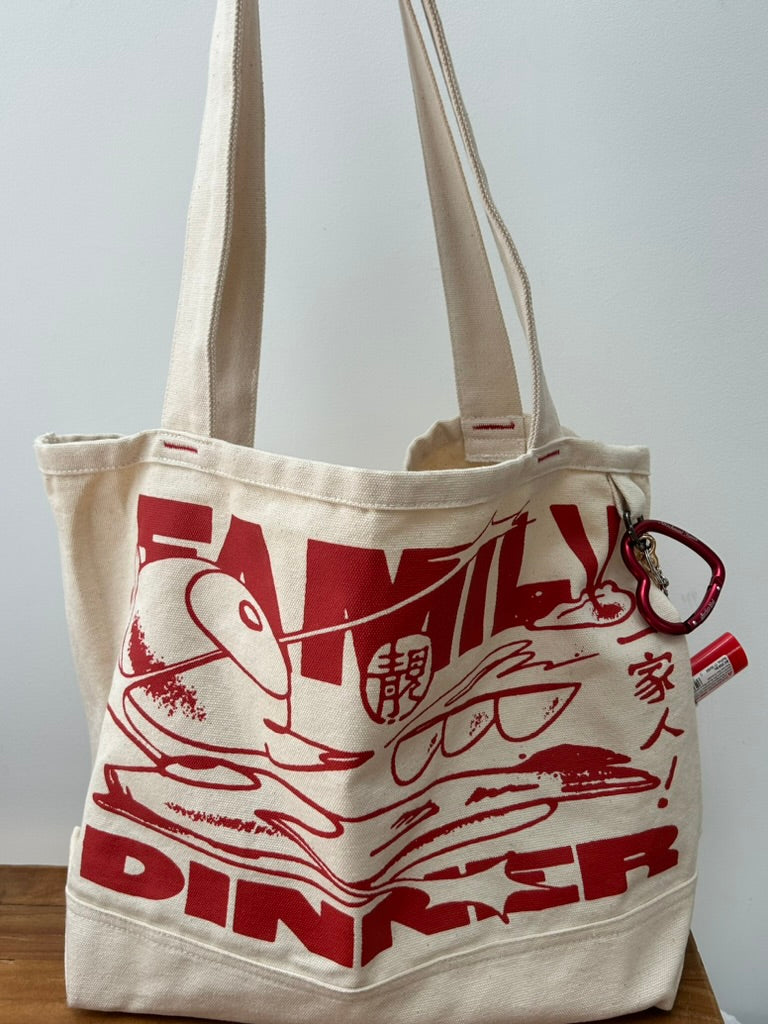 LANG 1 Year Anniversary 'FAMILY DINNER' Tote Bag