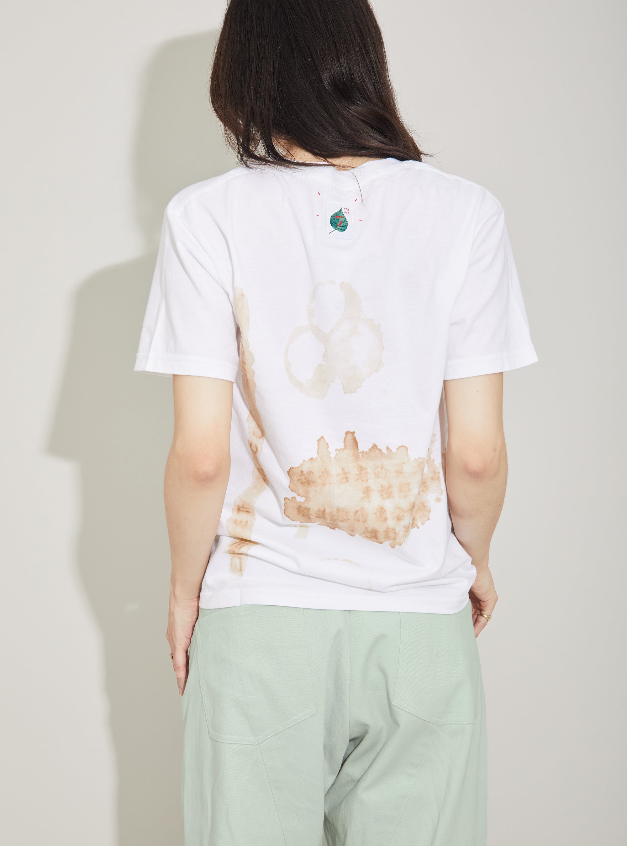 Tea Stained Swing Tag T-Shirt