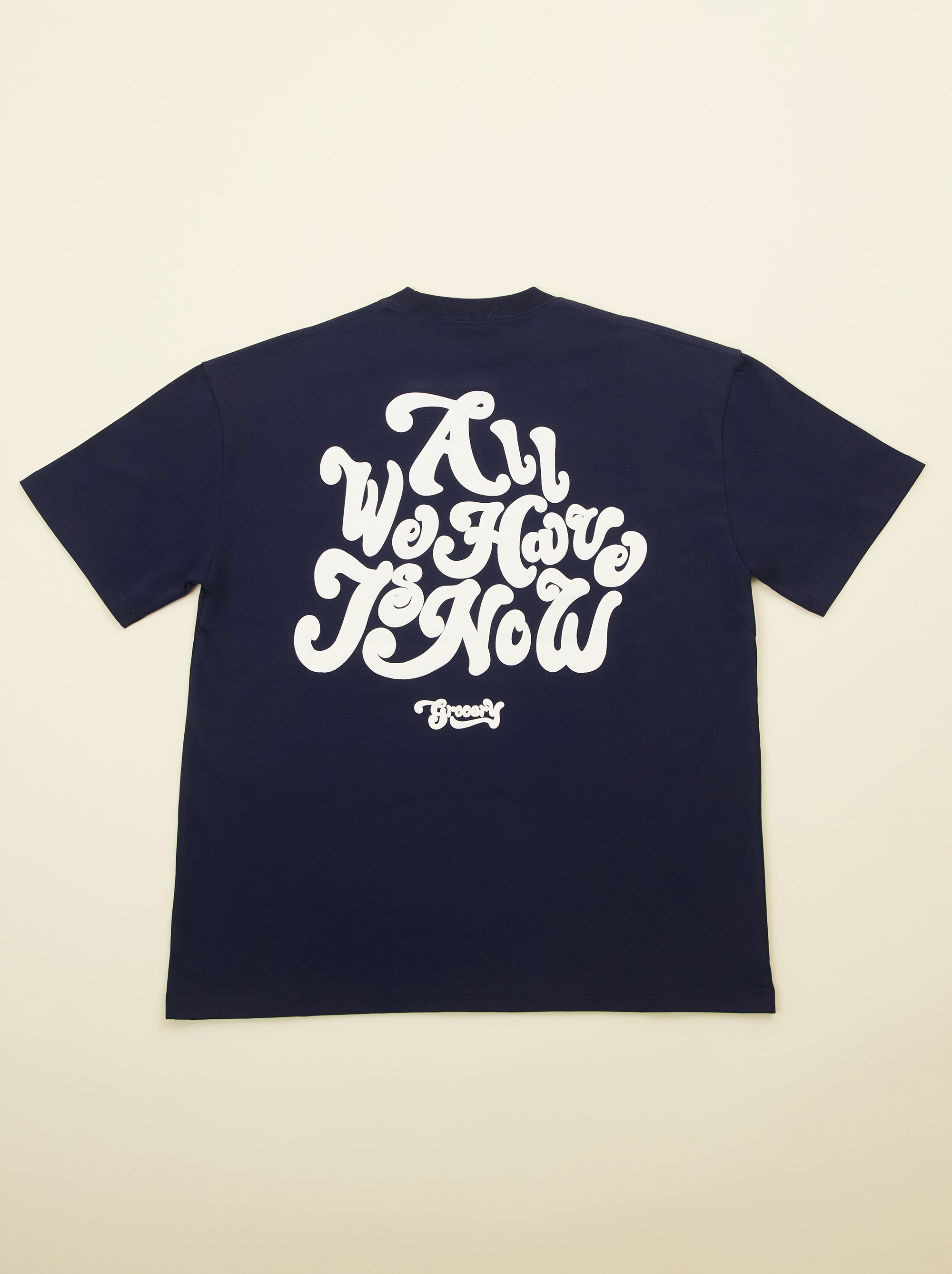 All We Have Is Now Puff Slogan Tee