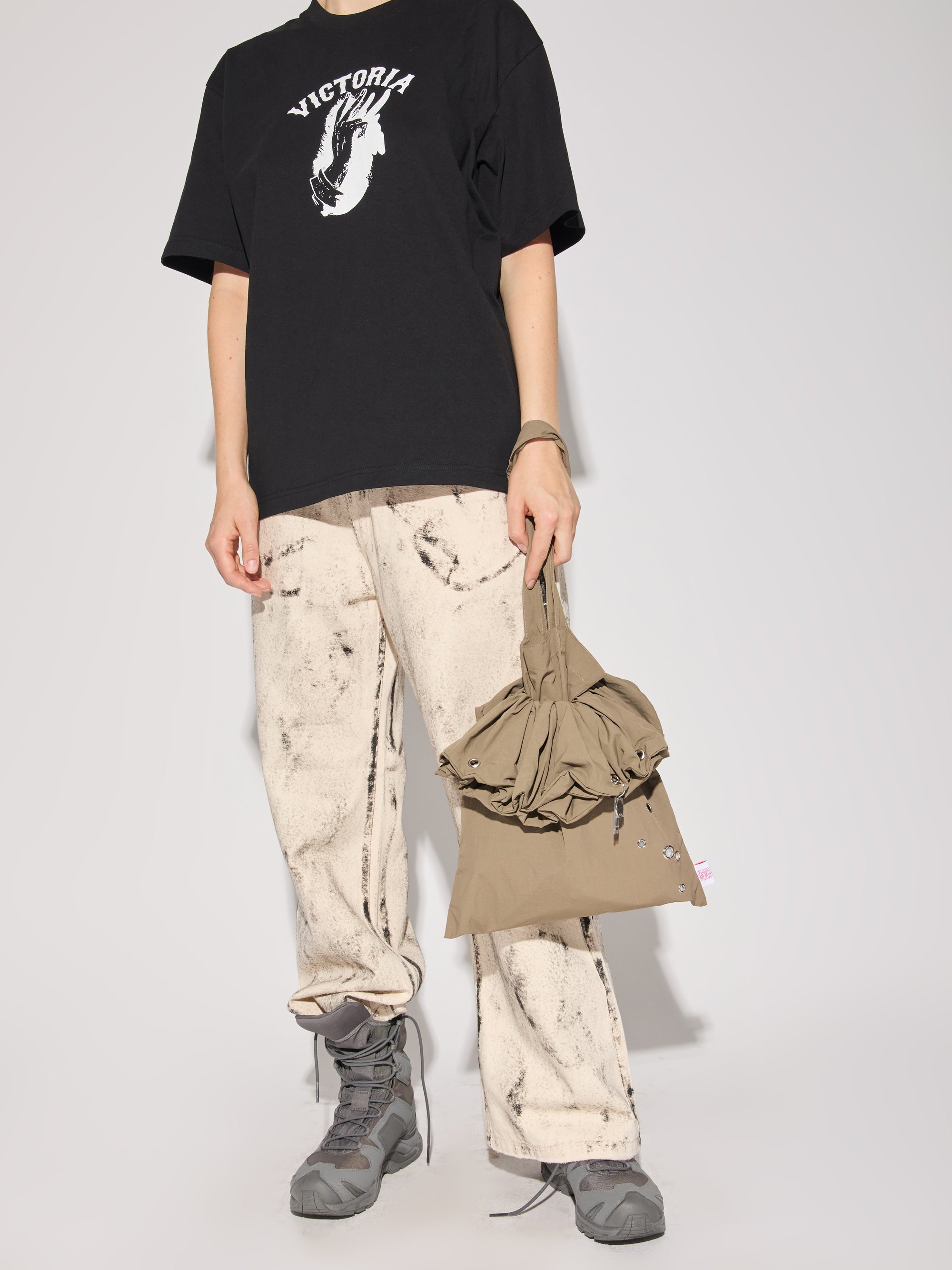 Dual Exposure Break Cut Straight Jeans