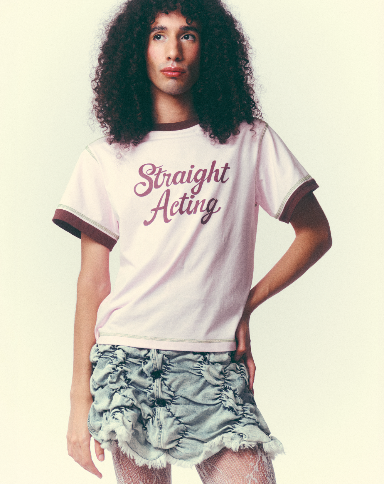 LANG x Ponder.er "Straight Acting" T-Shirt