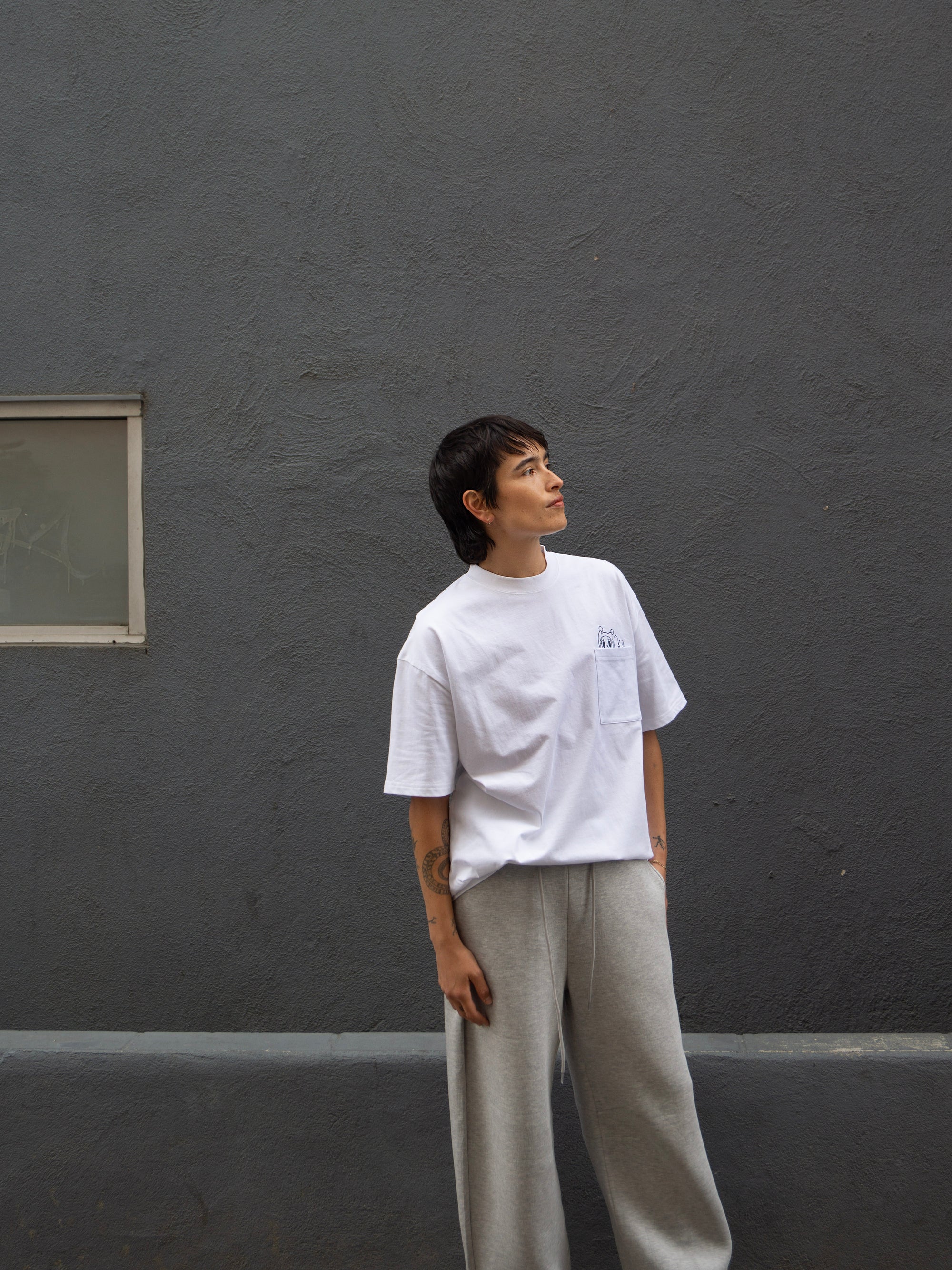 Grocery x Greenie&Elfie Mobile Softee Graphic Pocket Tee