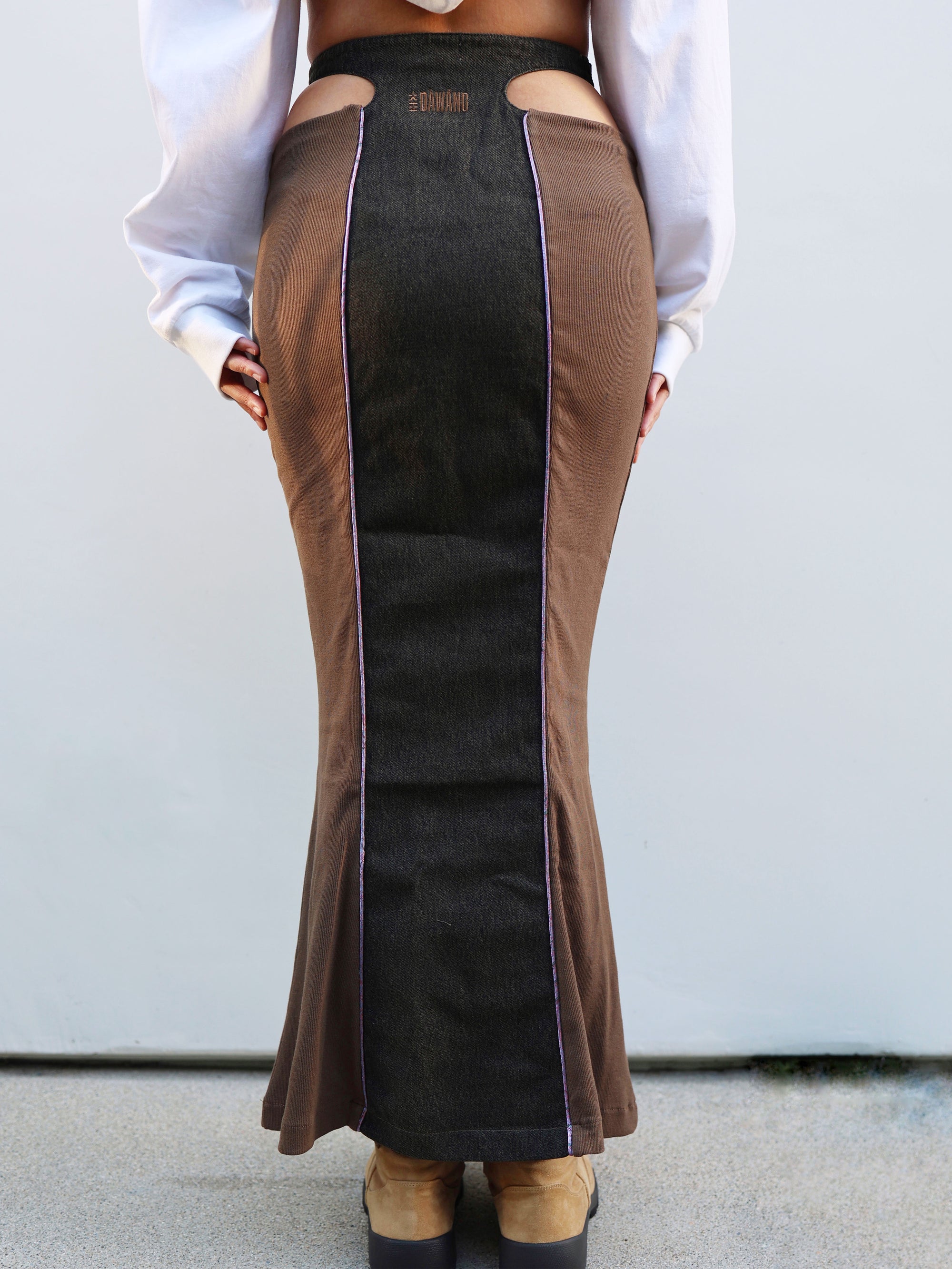 Mi Cutout Maxi Skirt